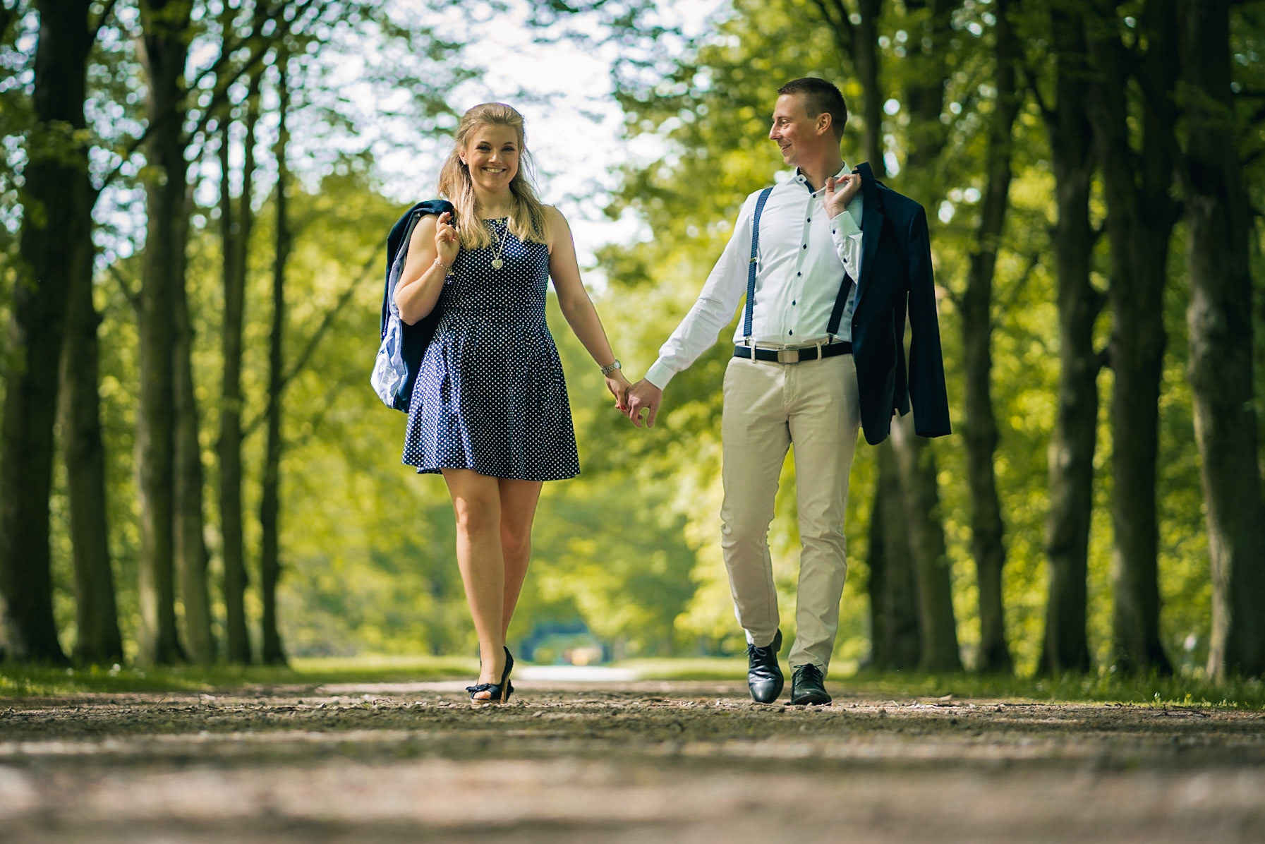 Paarfotografie Weg