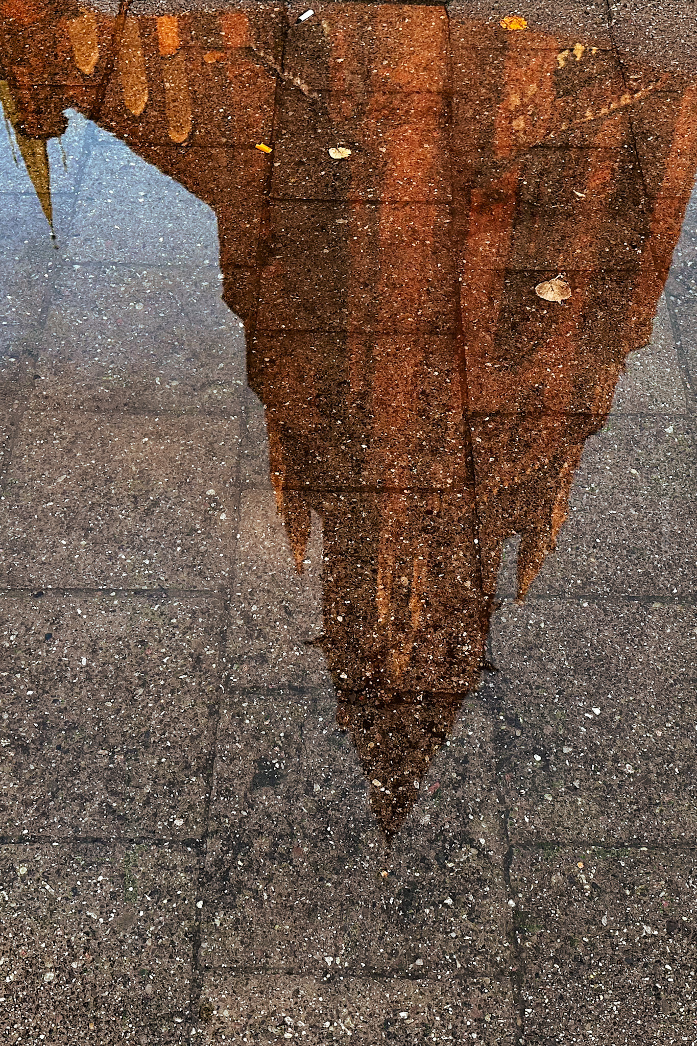 Ins Wasser gefallen