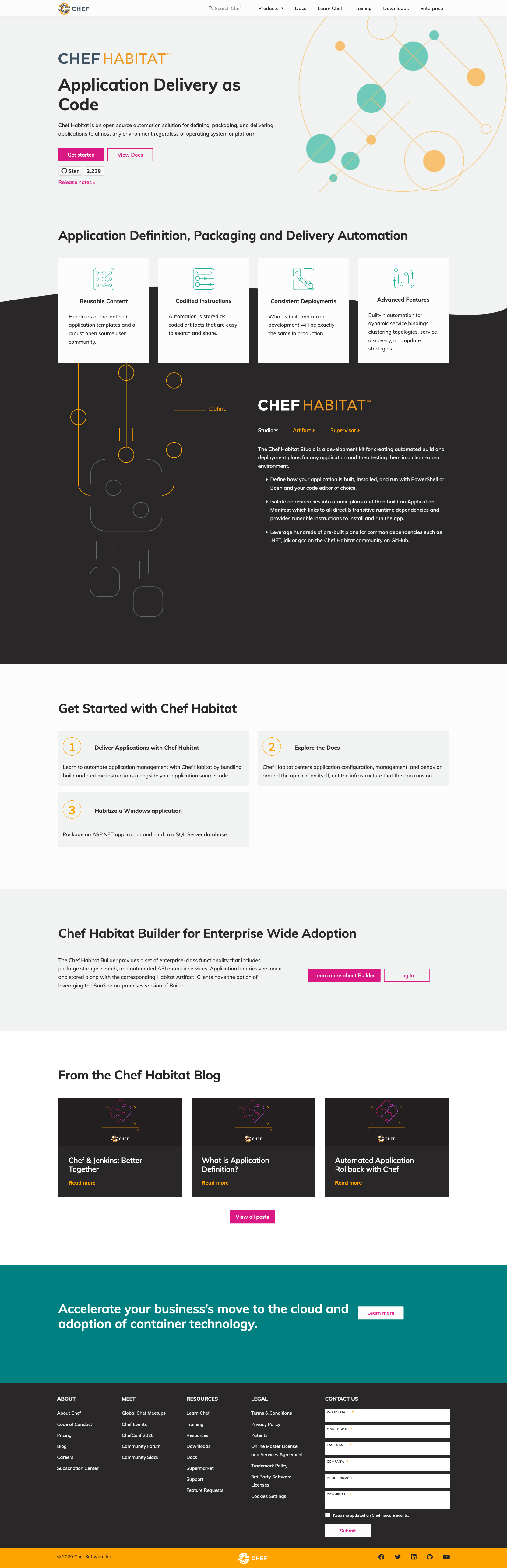 chef habitat define