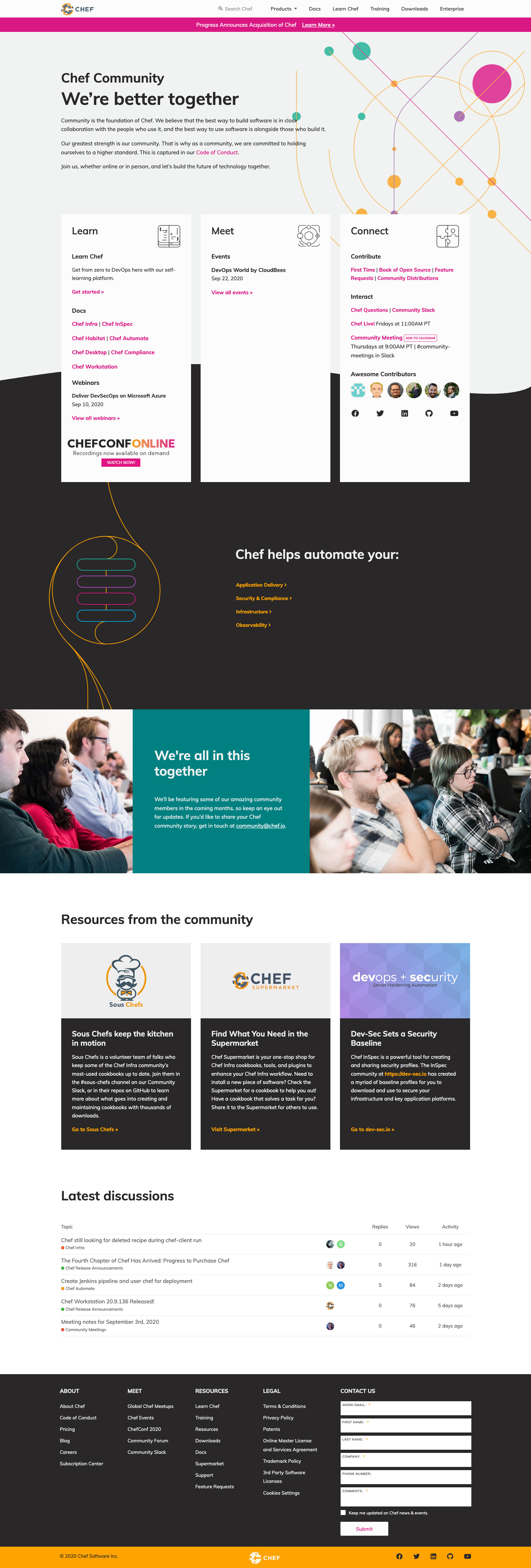 chef community
