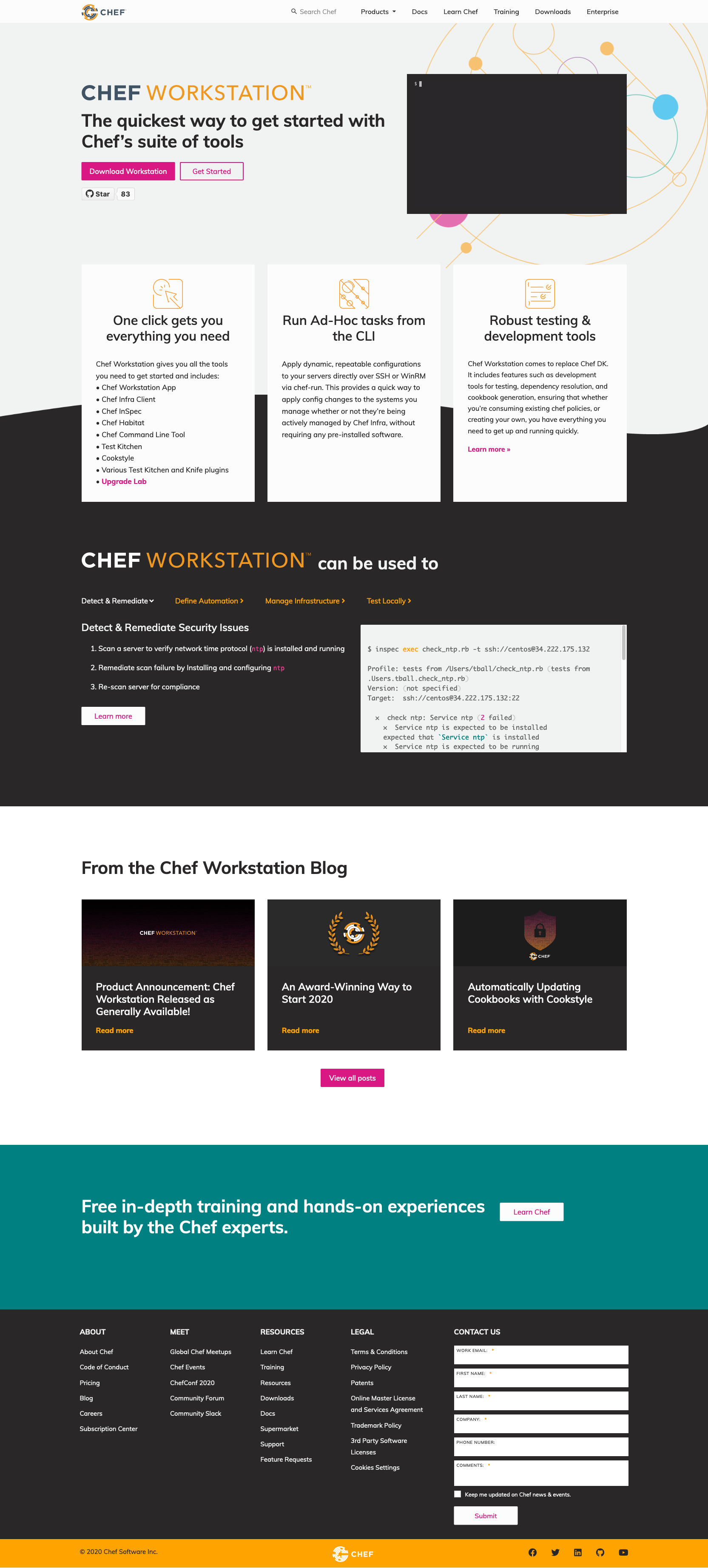 chef workstation