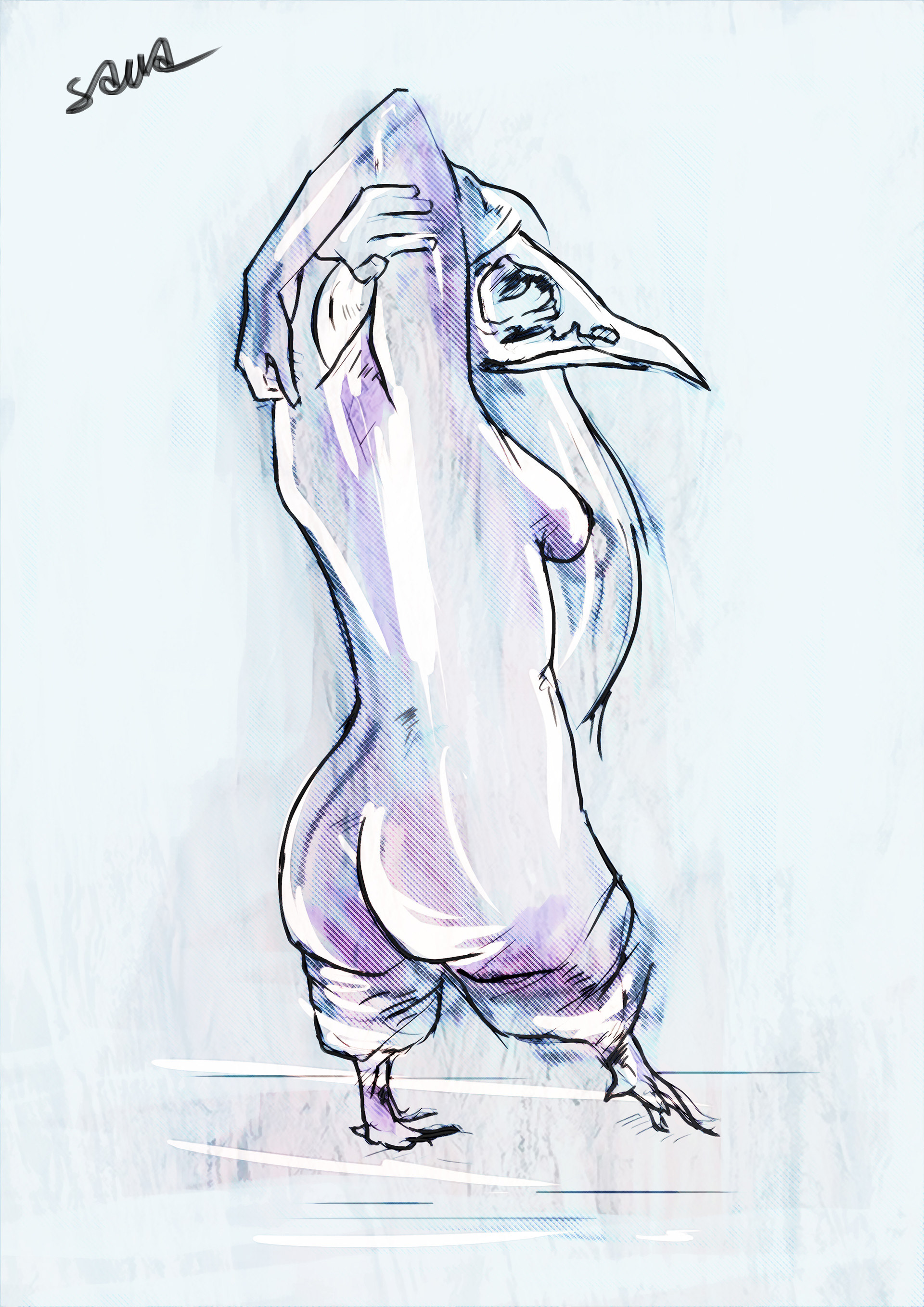 Creepy Bird