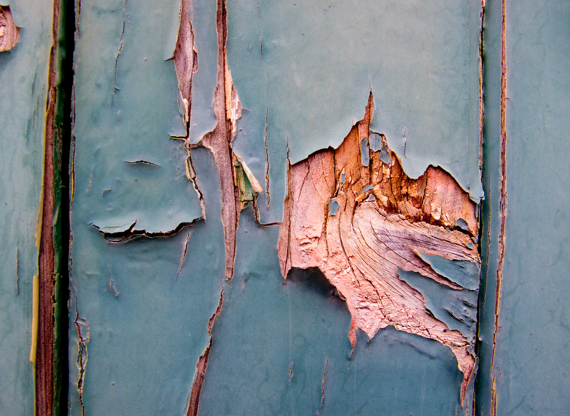 Peeling Paint - West Kirby