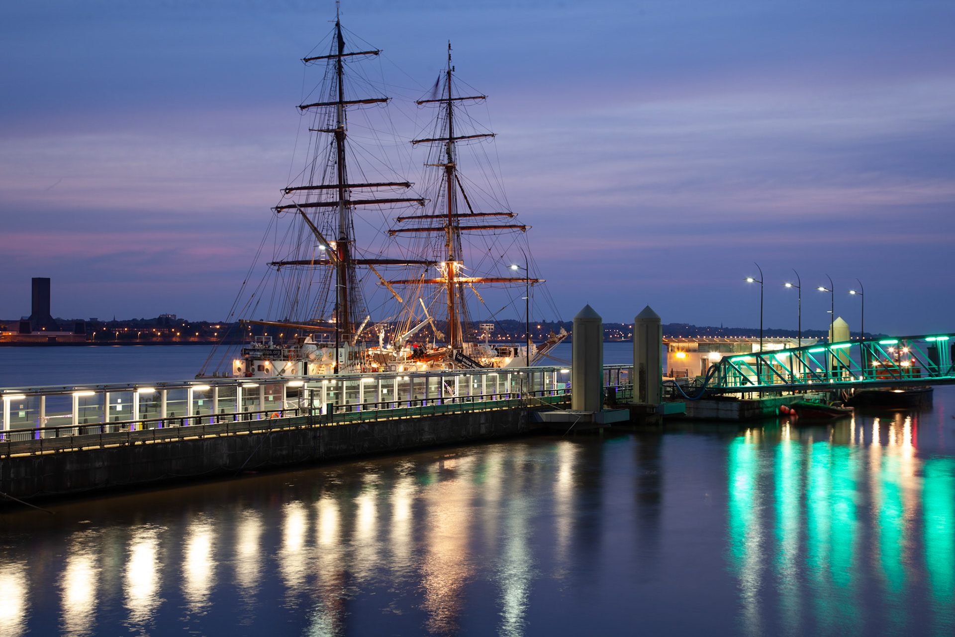 Sailing Ship - Liverpool