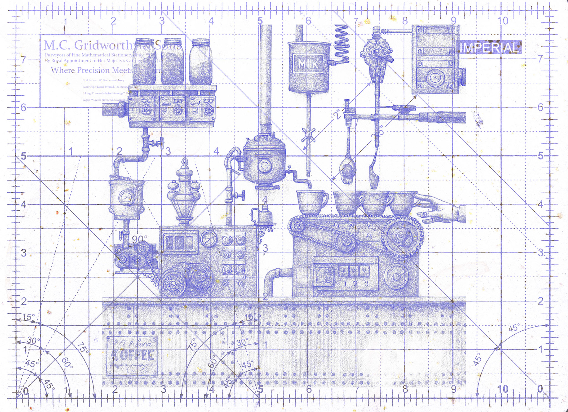 The Caffinatrix Espresso-Bot Deluxe