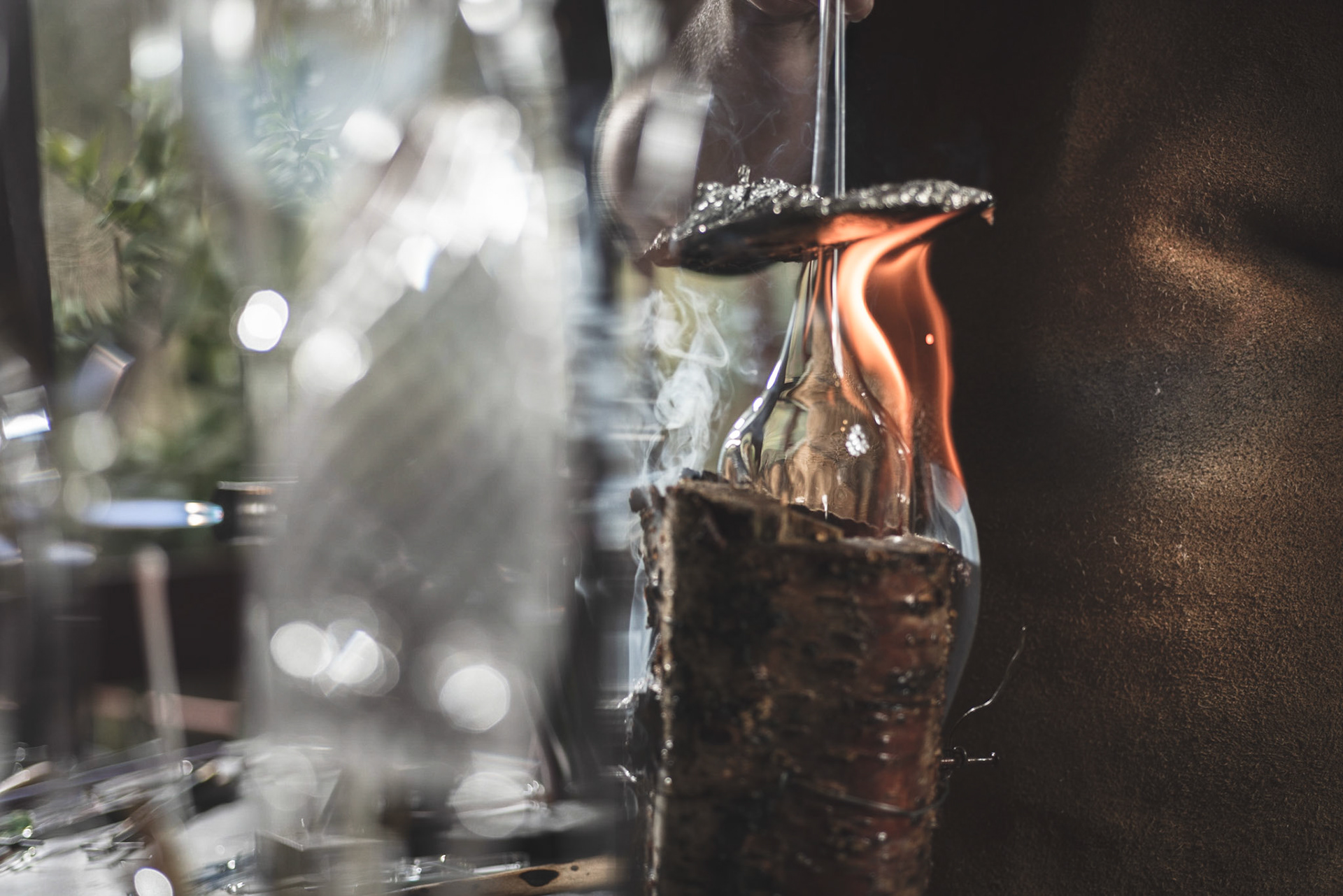 Glass blower