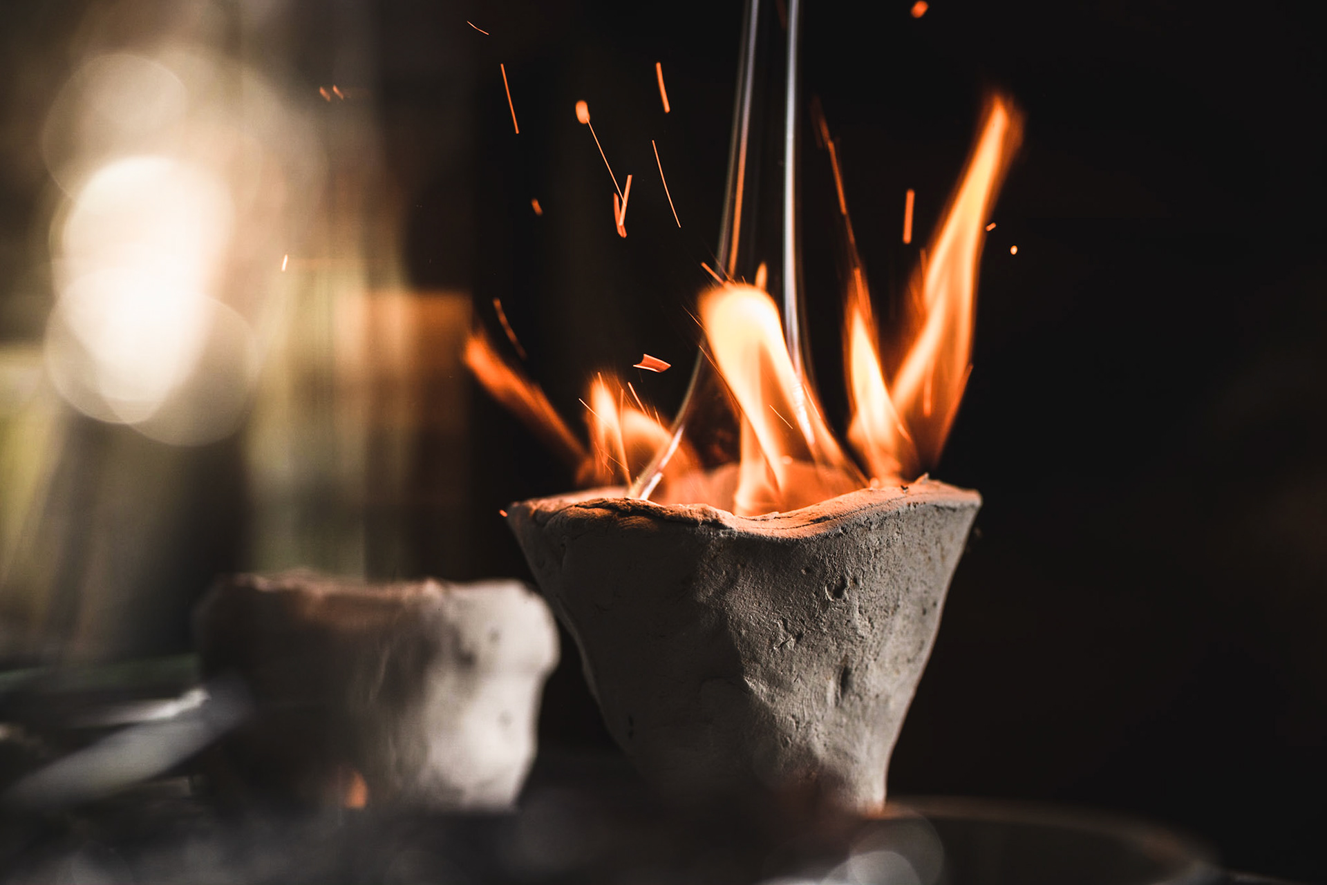 Glass blower