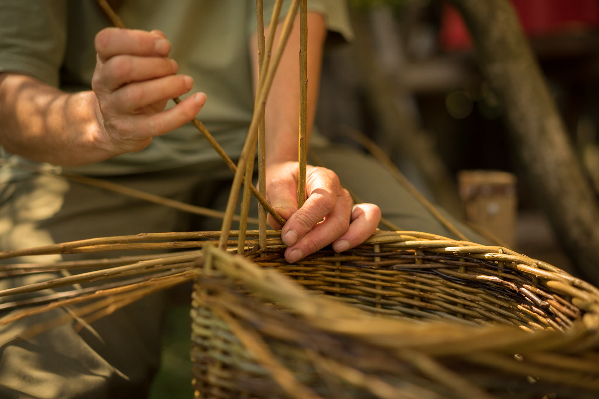 Basket making