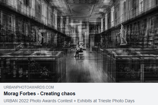 My image, creating chaos, is in the finals in URBAN 2022 photo awards contest