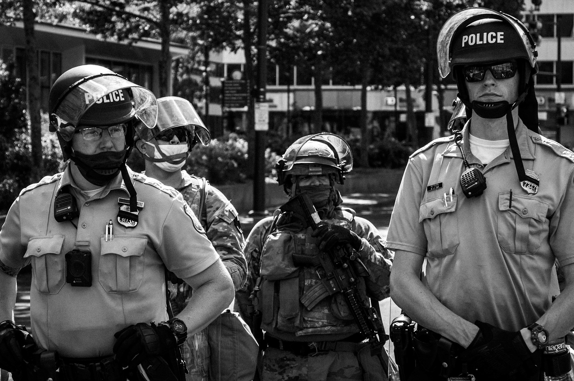 TearGas &amp; Batons - Justice For George Floyd -  Philadelphia June 2020