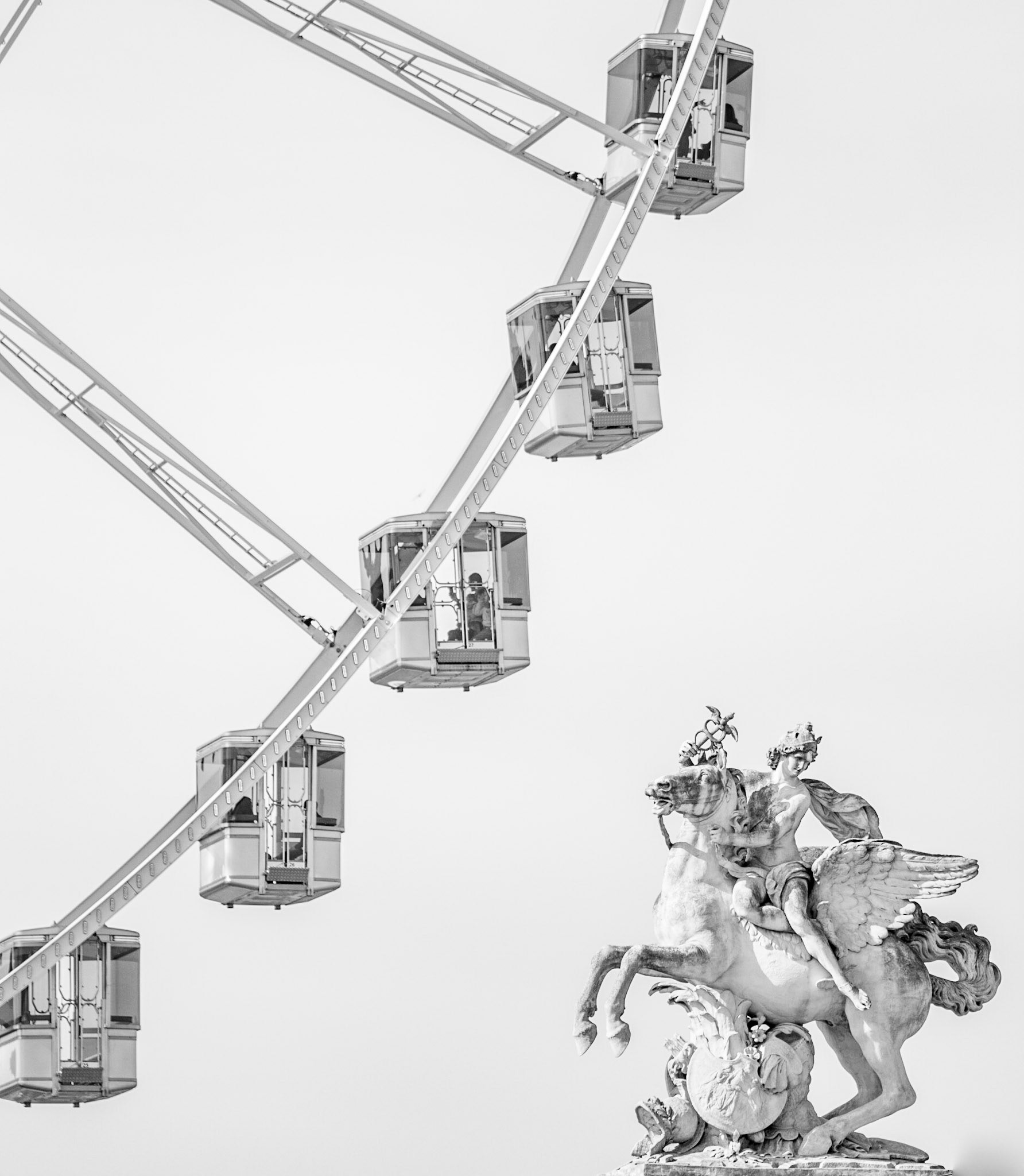 Riesenrad am Jardin des Tuileries, Paris