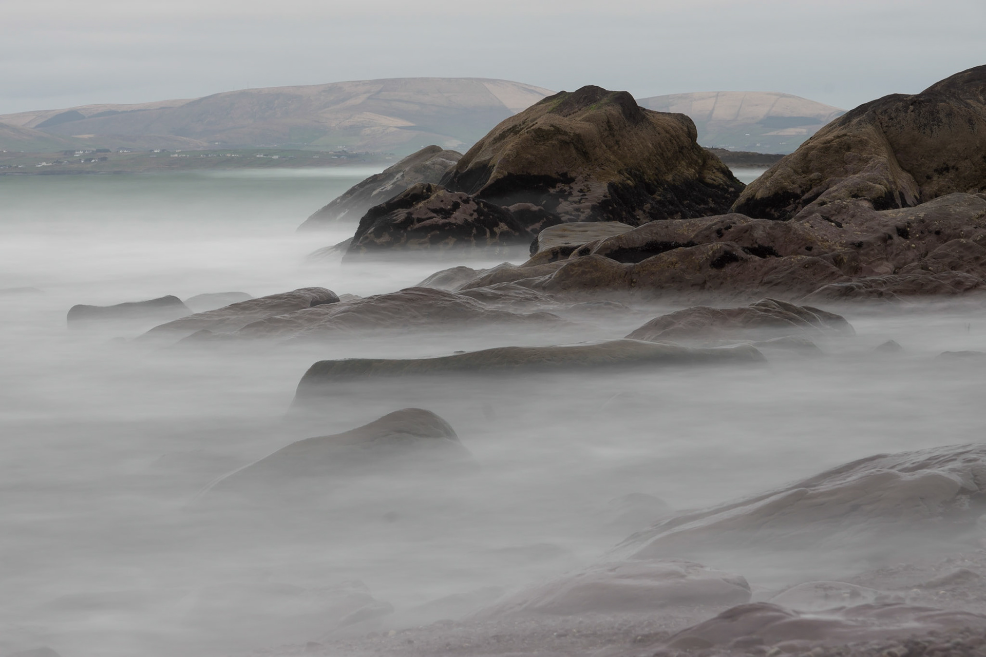 Wellen am Ring of Kerry