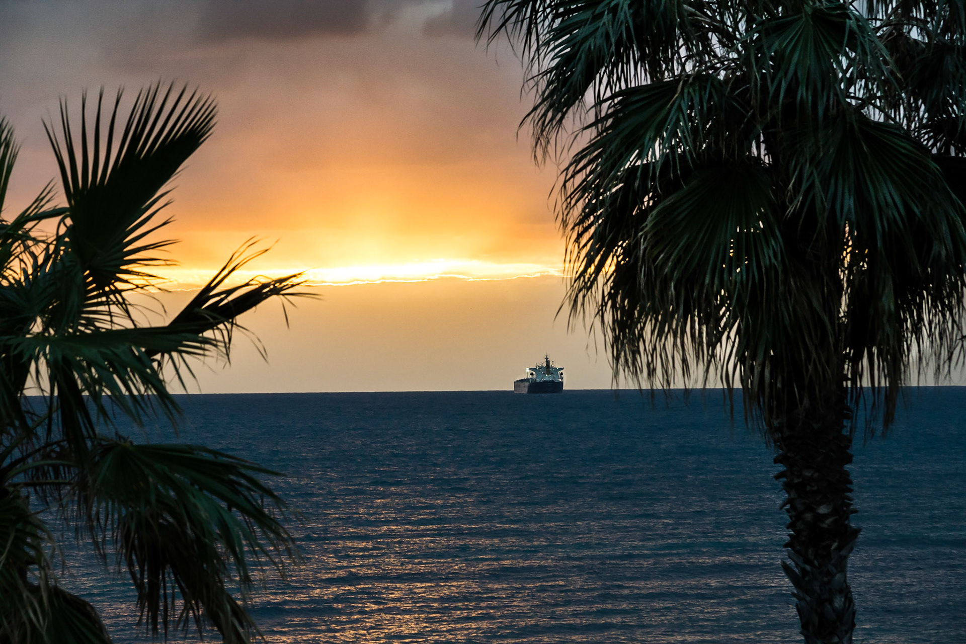 Sonnenuntergang in Cicitavecchia