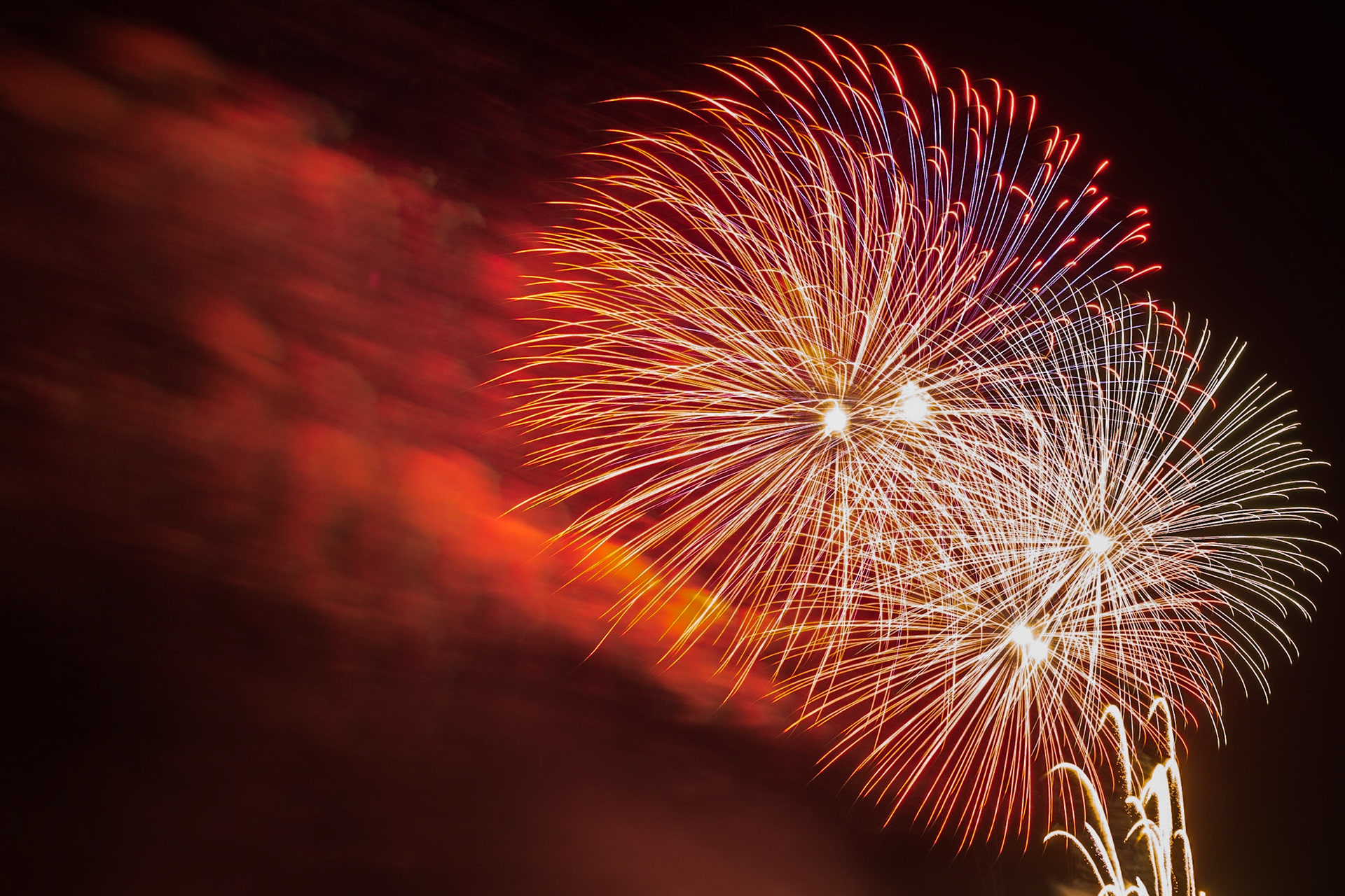 Feuerwerksfestival in Knokke
