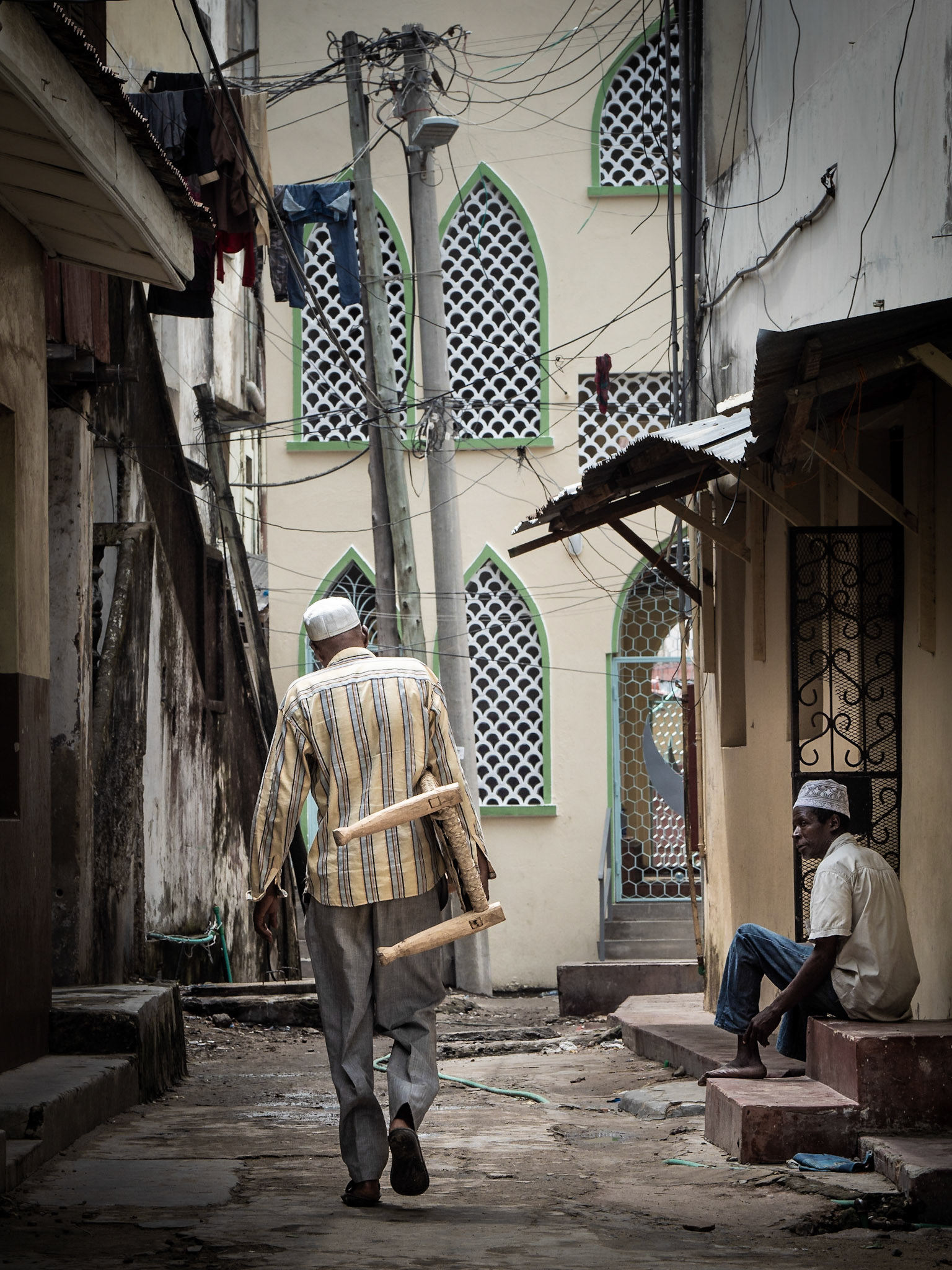 Mombasa vor der Moschee