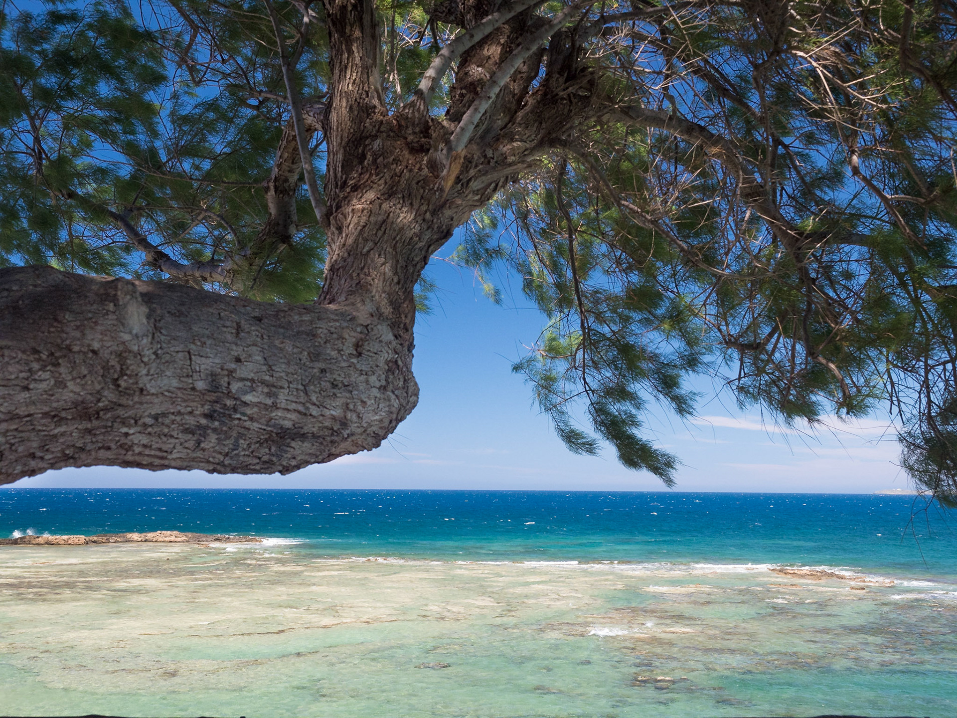 Meer bei Chania
