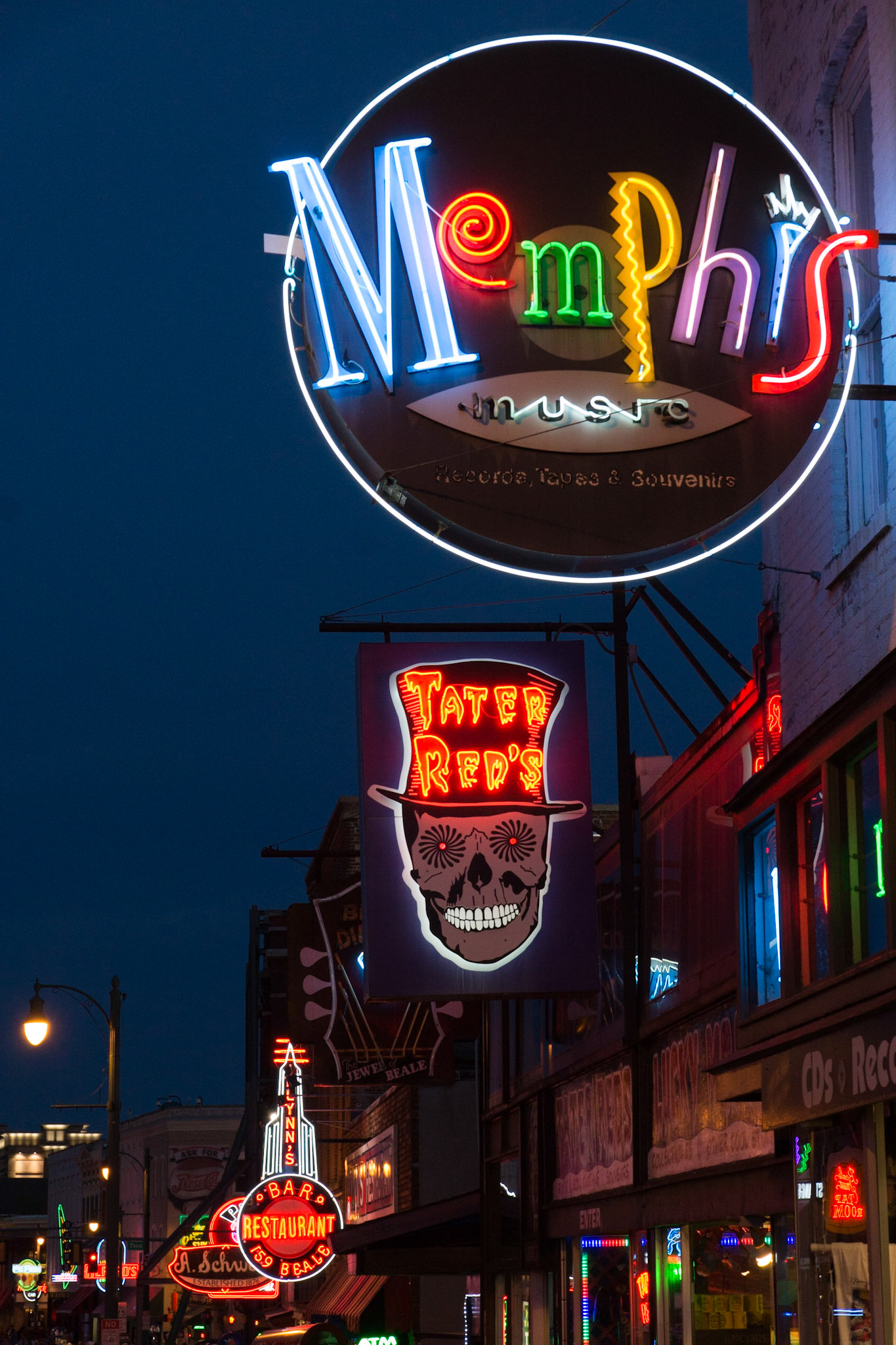 Memphis am Abend