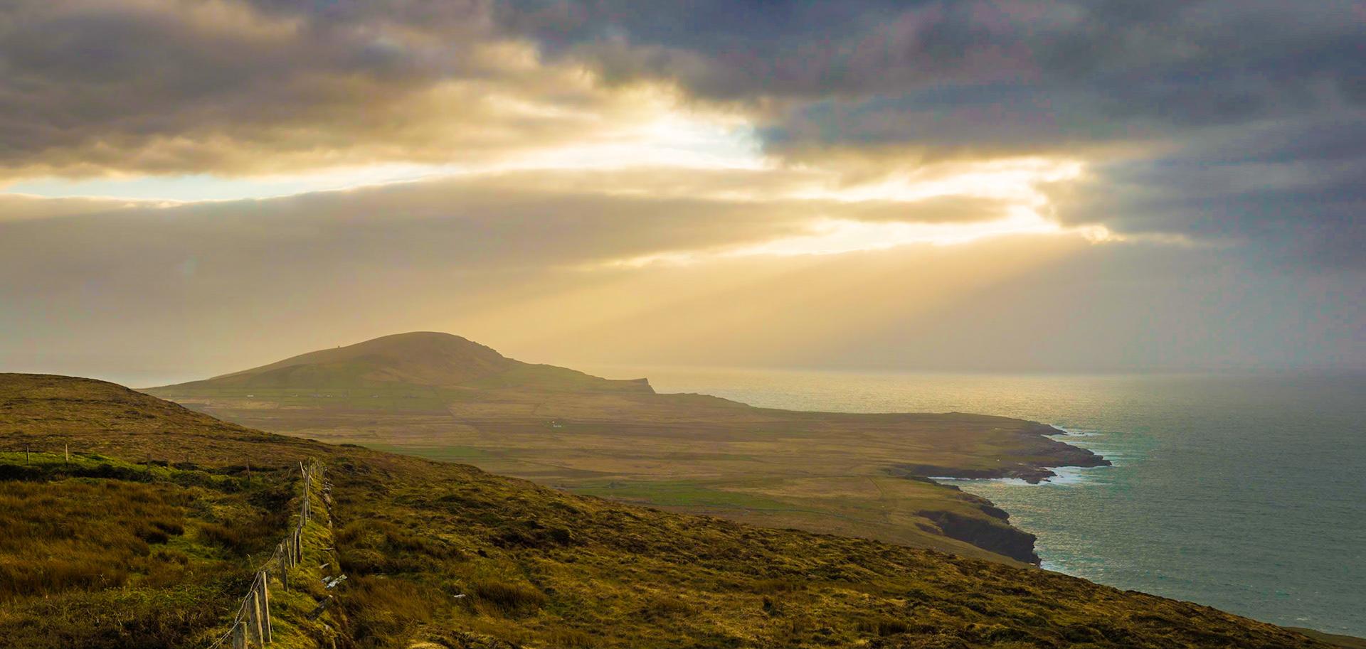 Sonnenuntergang auf Valentia Island