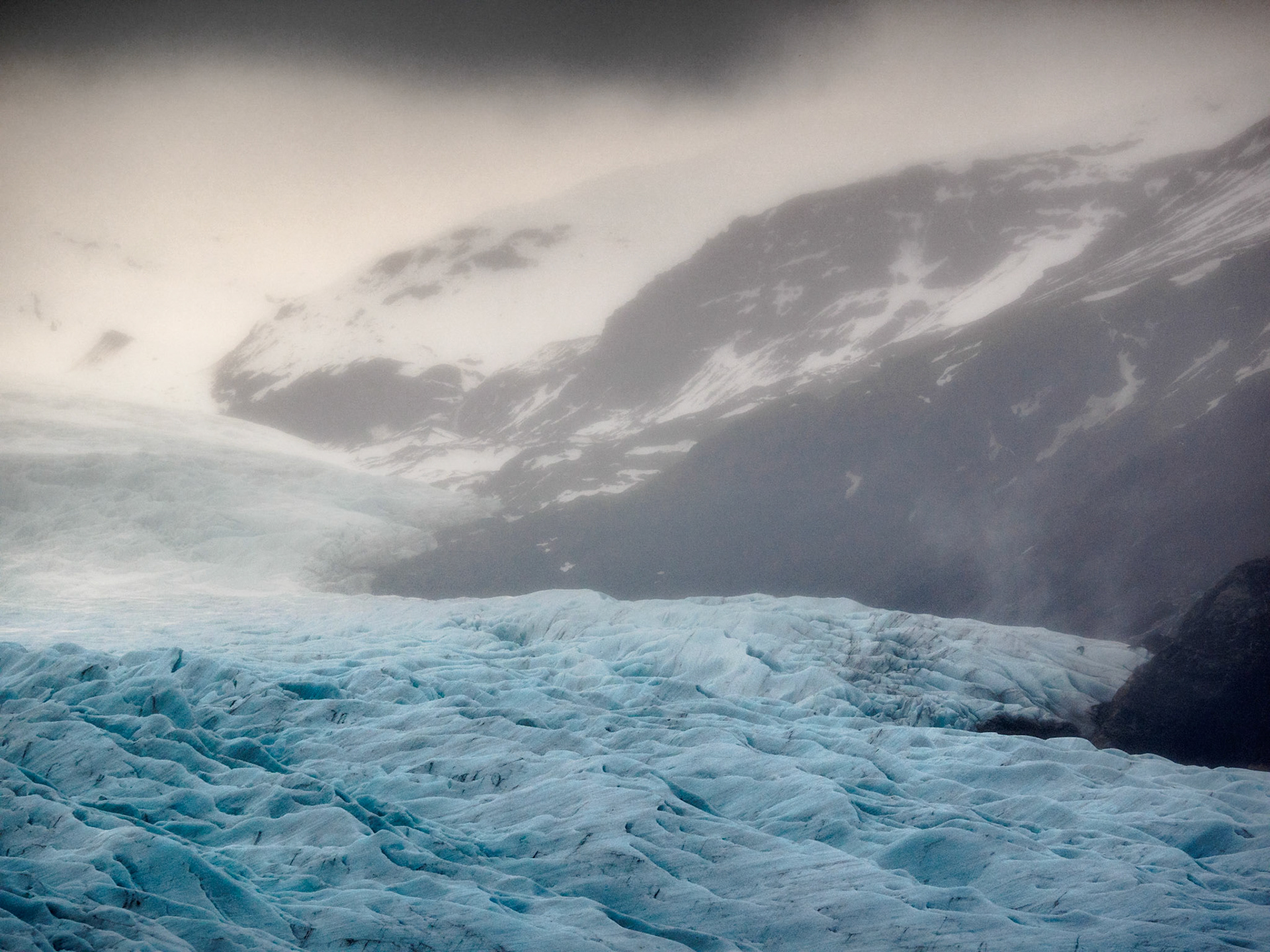 Fjallsarlon Gletscher