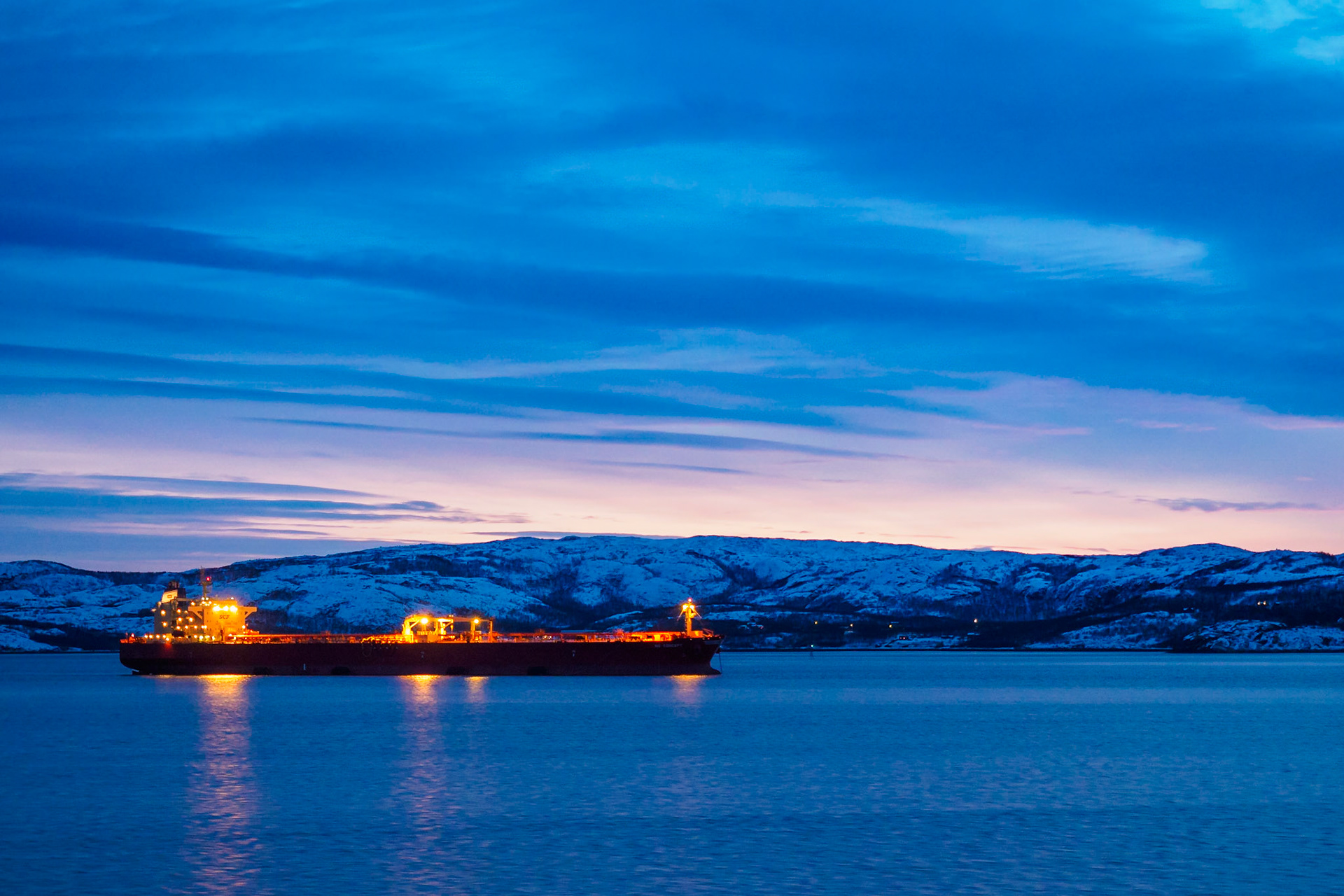 Anfahrt auf Kirkenes