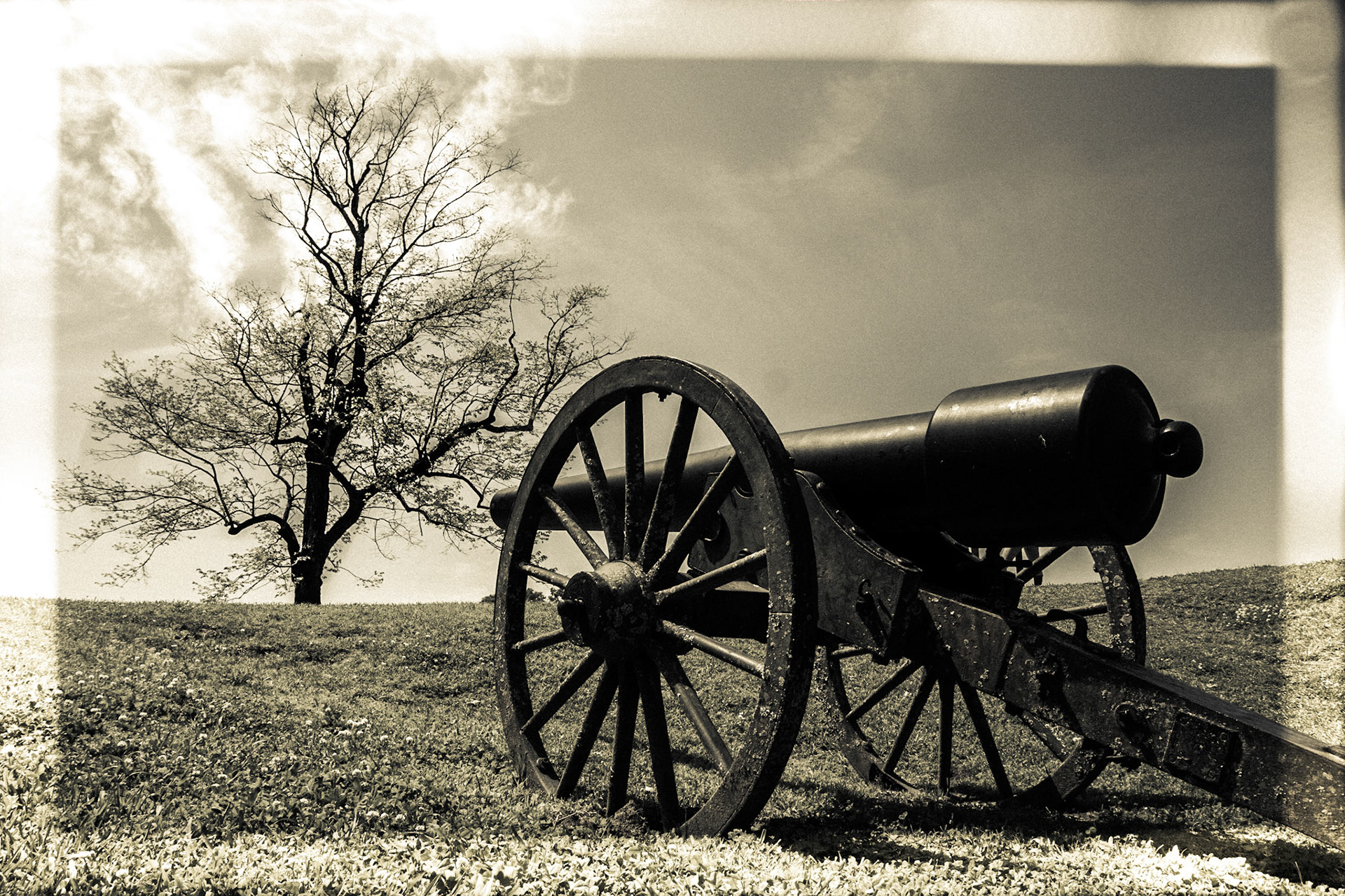 Schlachtfeld in Vicksburg