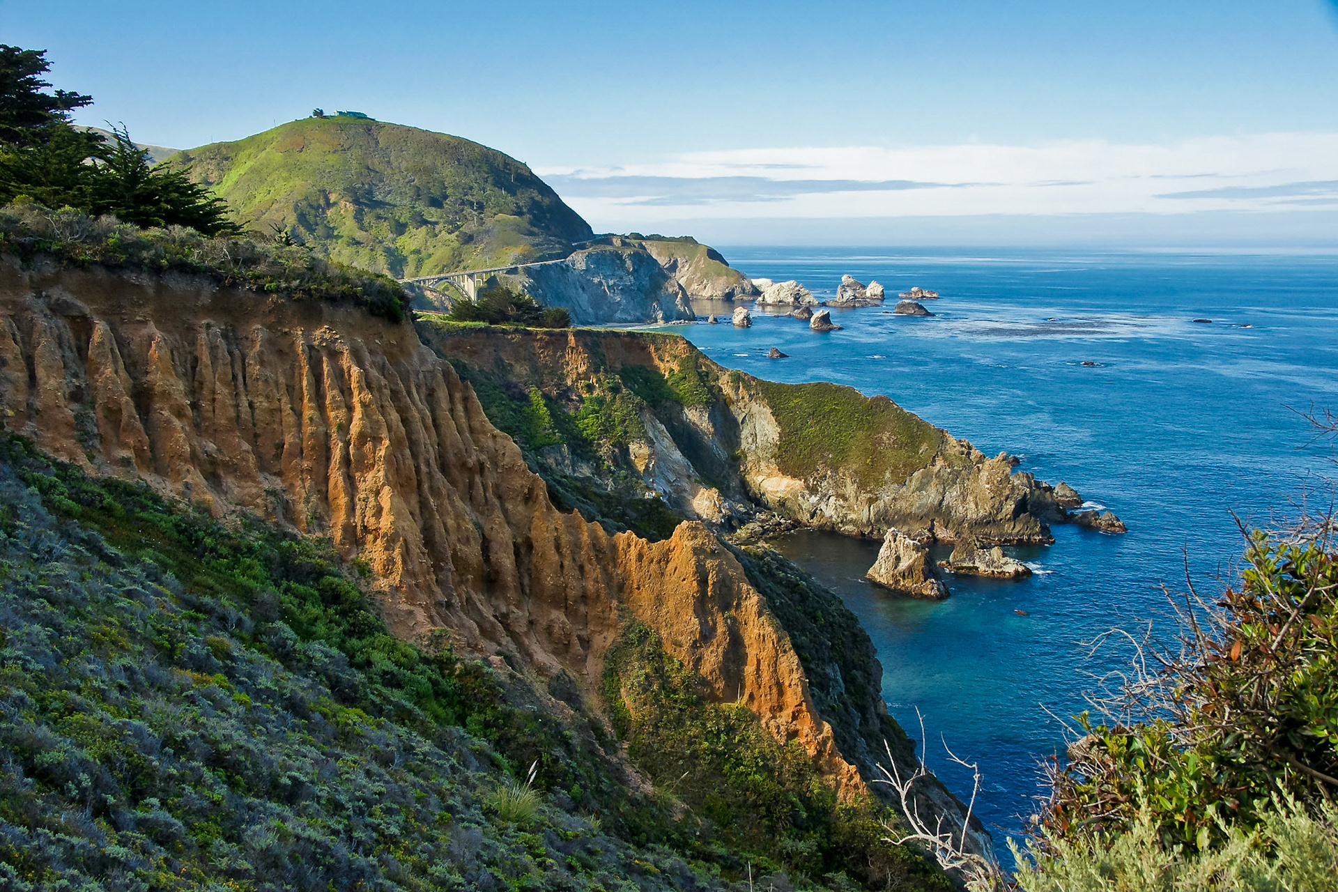 Aussicht am Highway 1