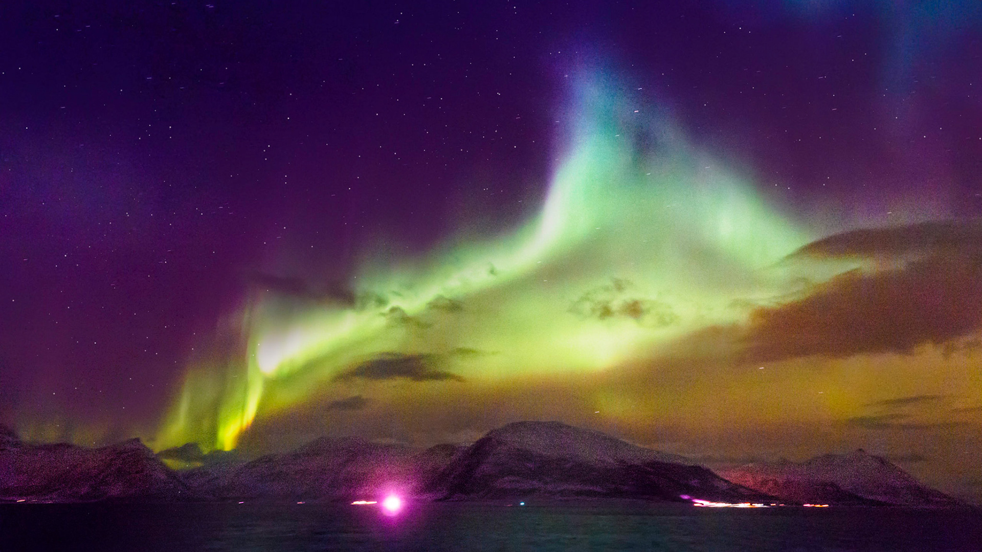 Nordlichtspektakel
