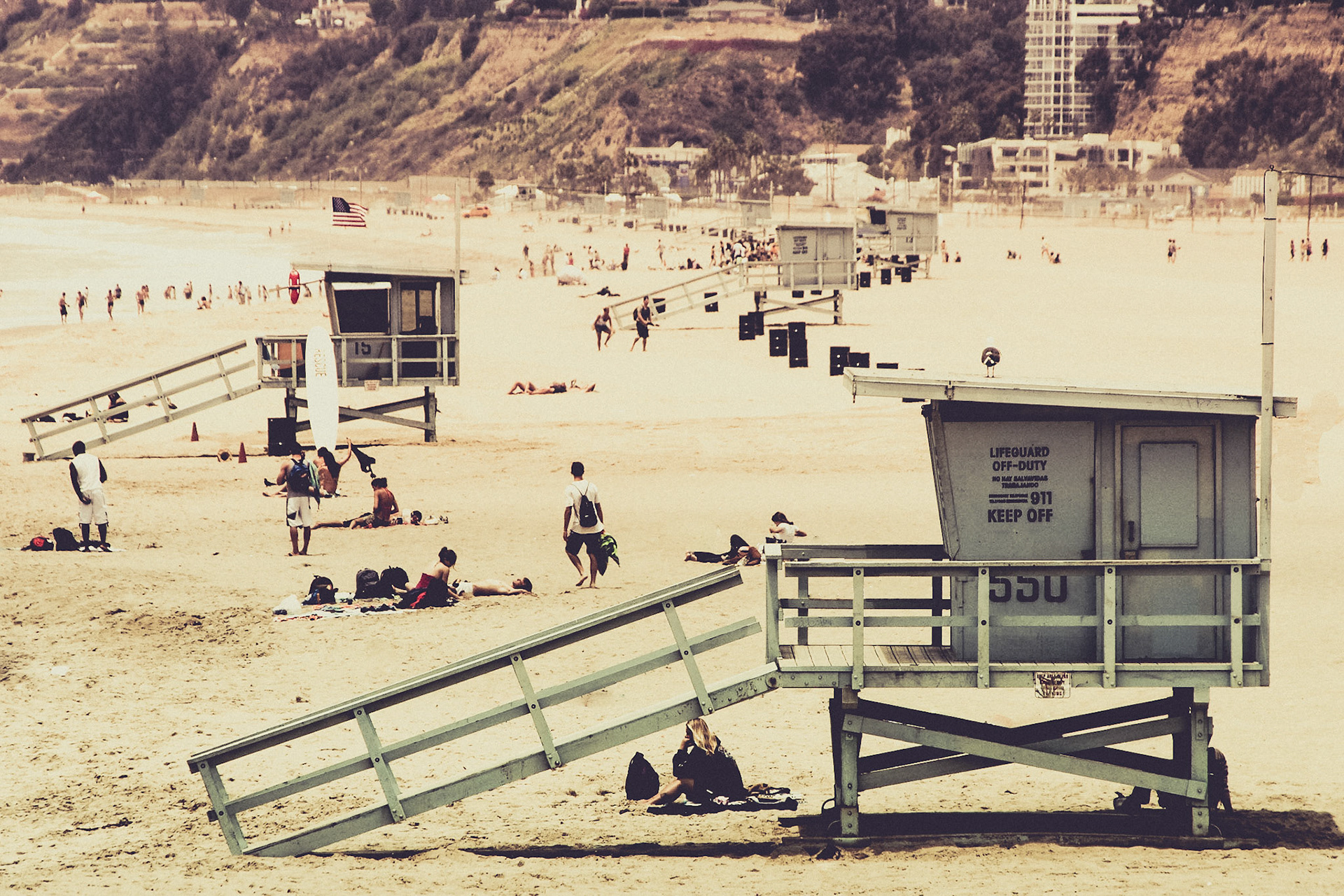 Strand von Santa Monica