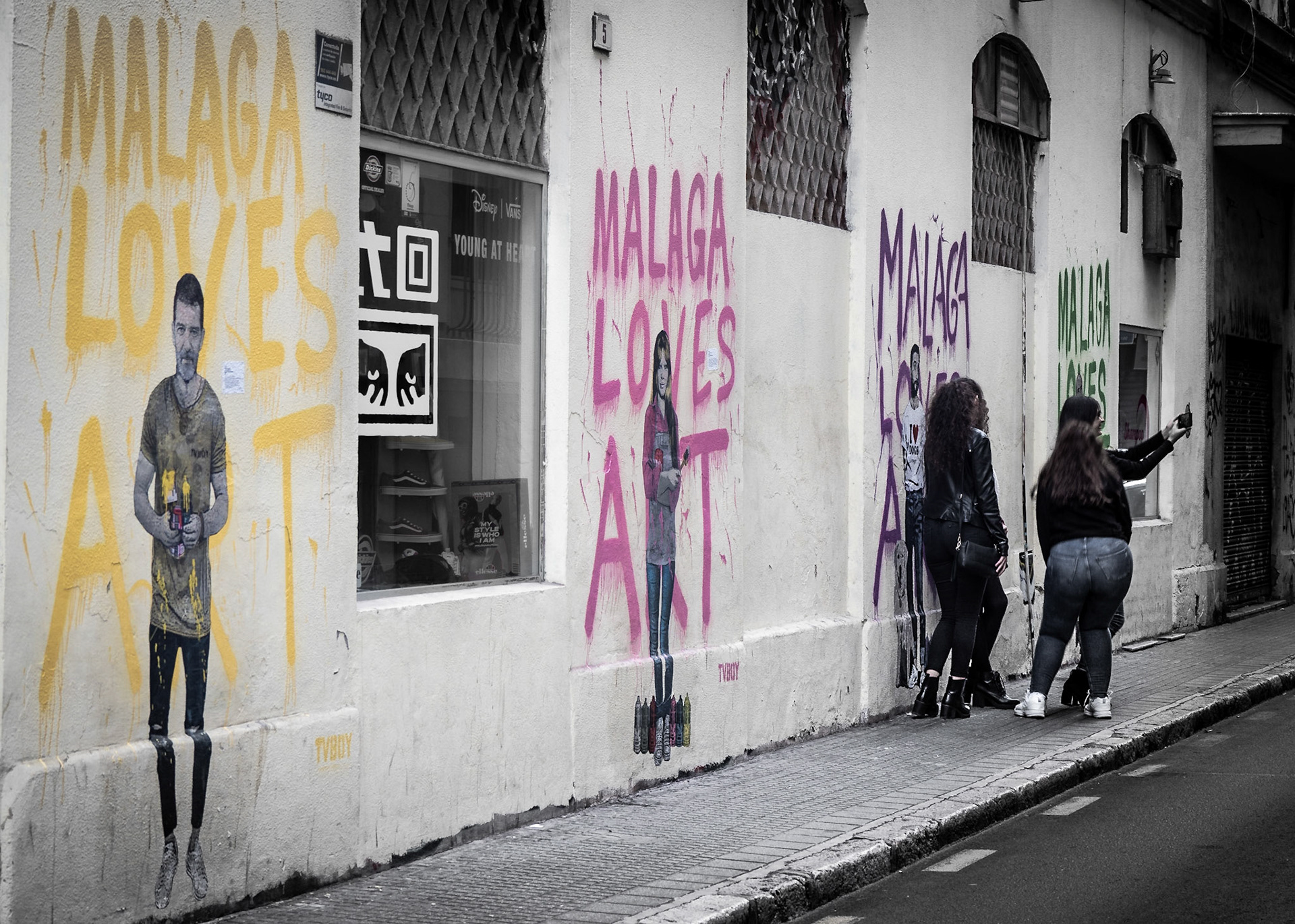 Promi-Selfie (Malaga)