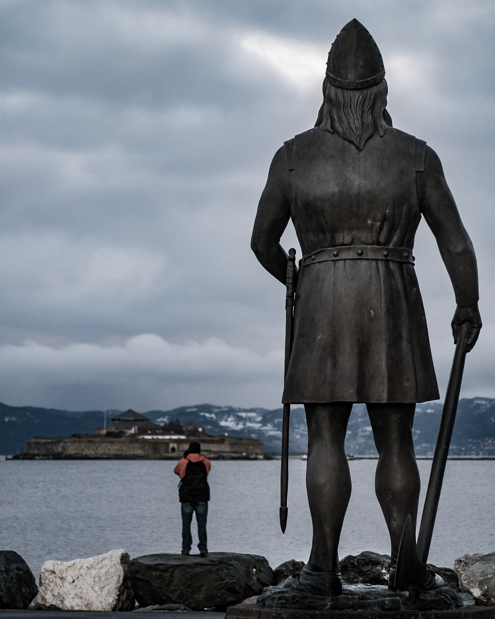Emigrant Monument - Leiv Eiriksson Statue