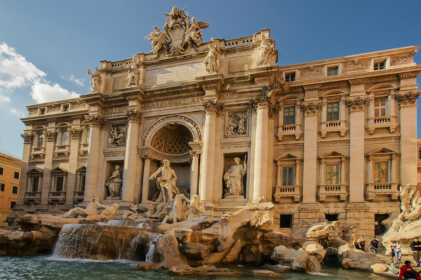 Trevi Brunnen in Rom