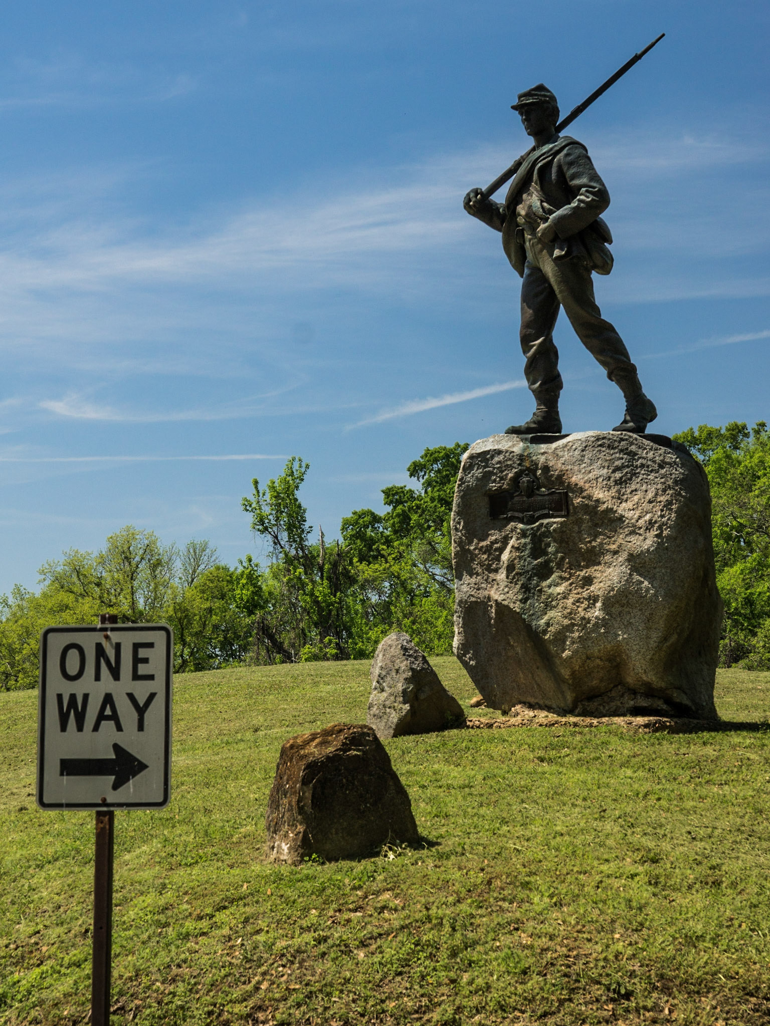 Schlachtfeld in Vicksburg