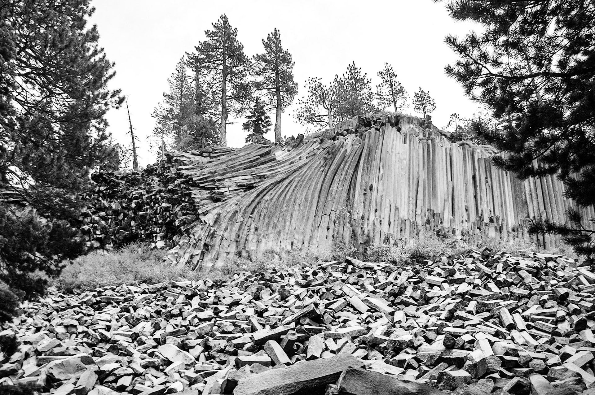 Devils Postpile Monument, Kalifornien
