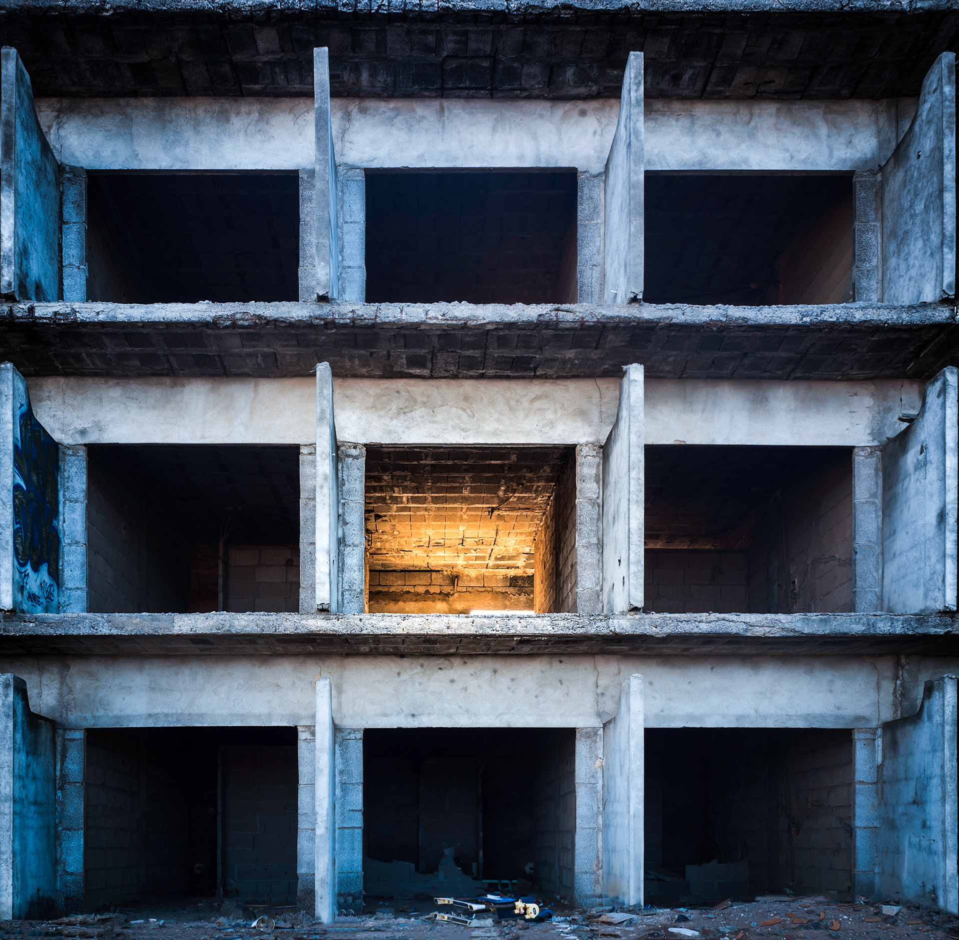 Ein Licht - Hotel auf Lanzarote