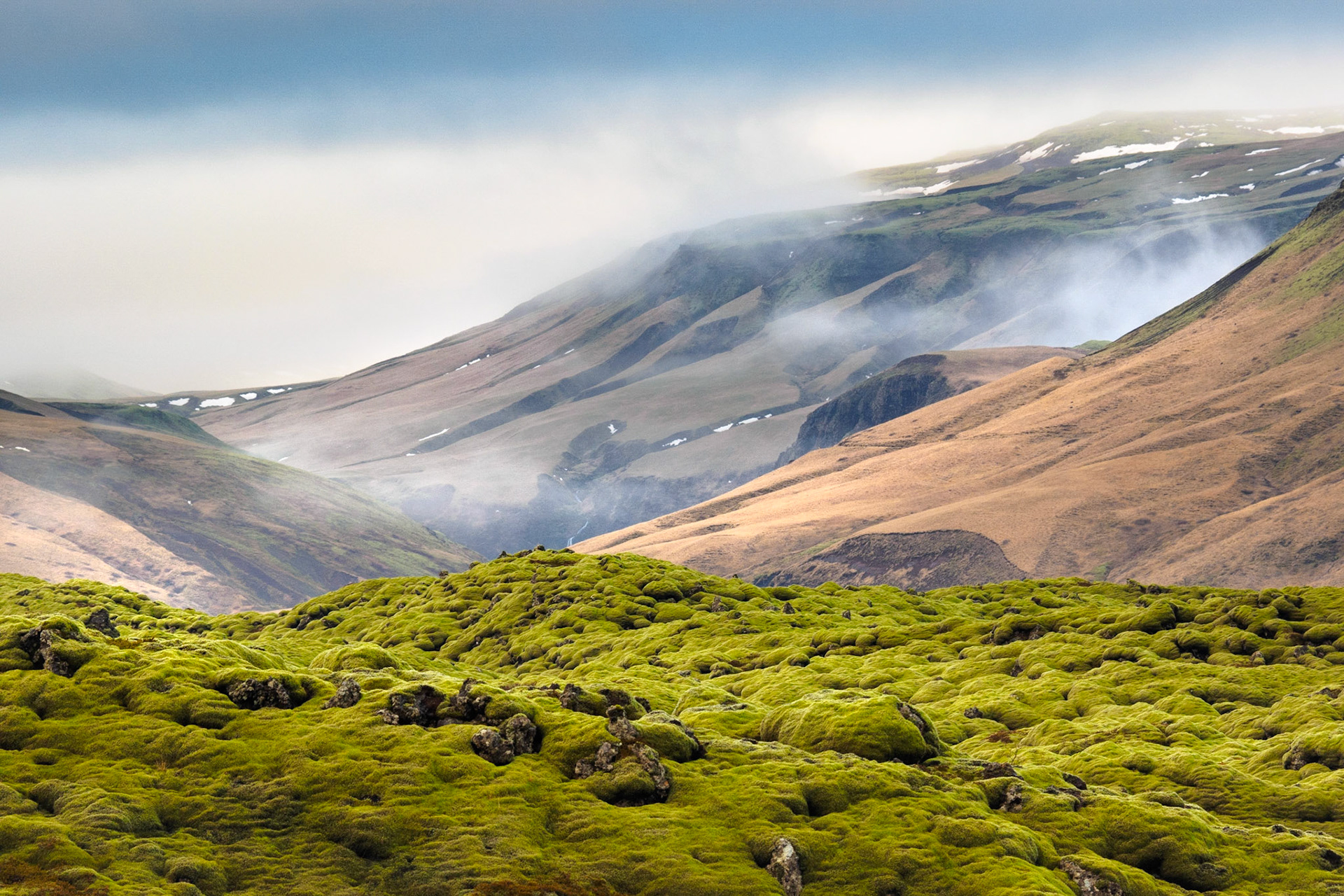 Lavafeld von Eldhraun 