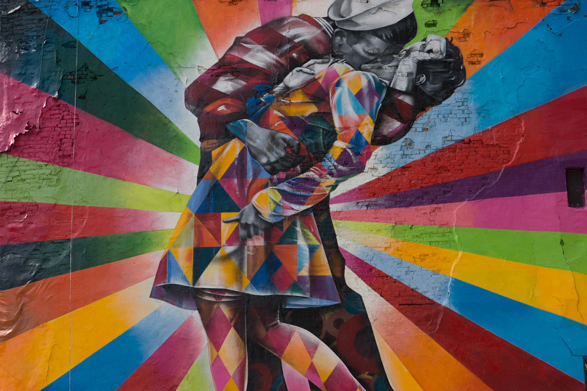 Graffiti an der High Line