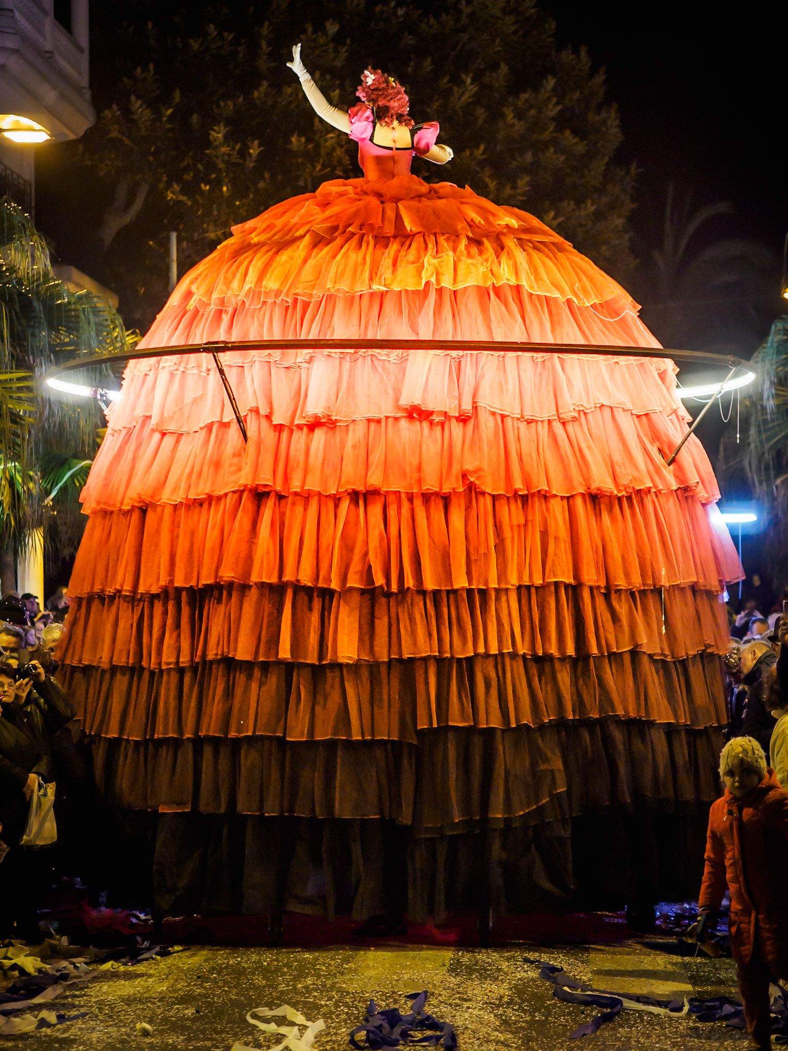 Umzug beim Zitronenfest in Menton