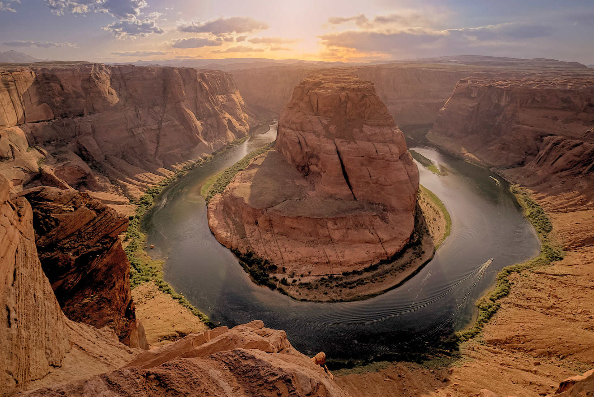 Horse Shoe Bend in Page, Arizona