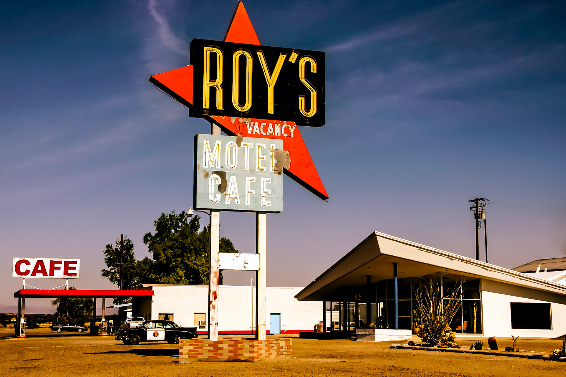 Roys Motel an der Route 66 in Amboy