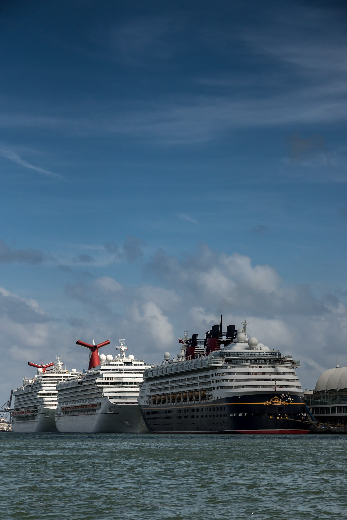 Kreuzfahrtschiffe im Hafen von Miami