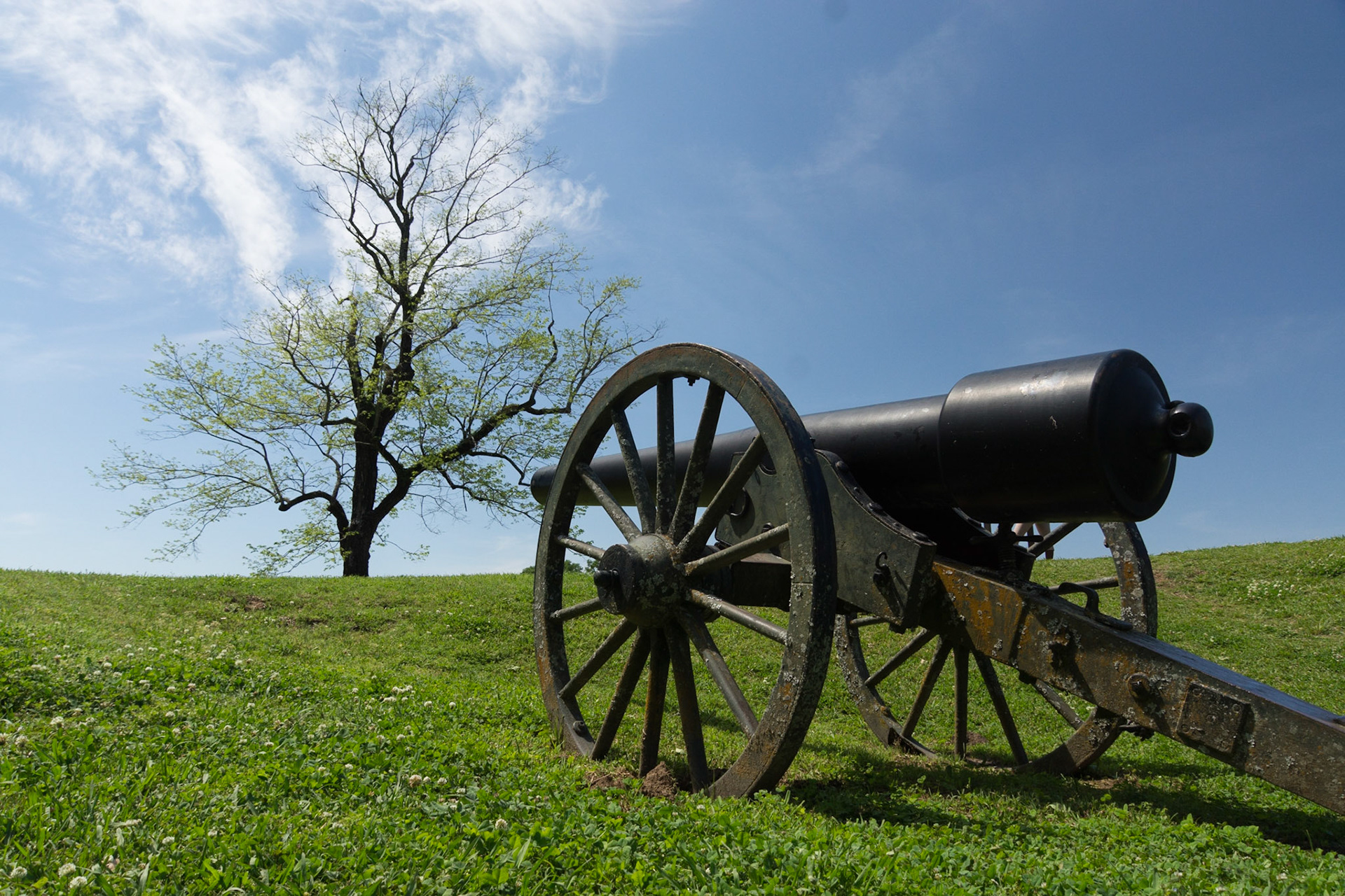 Schlachtfeld in Vicksburg