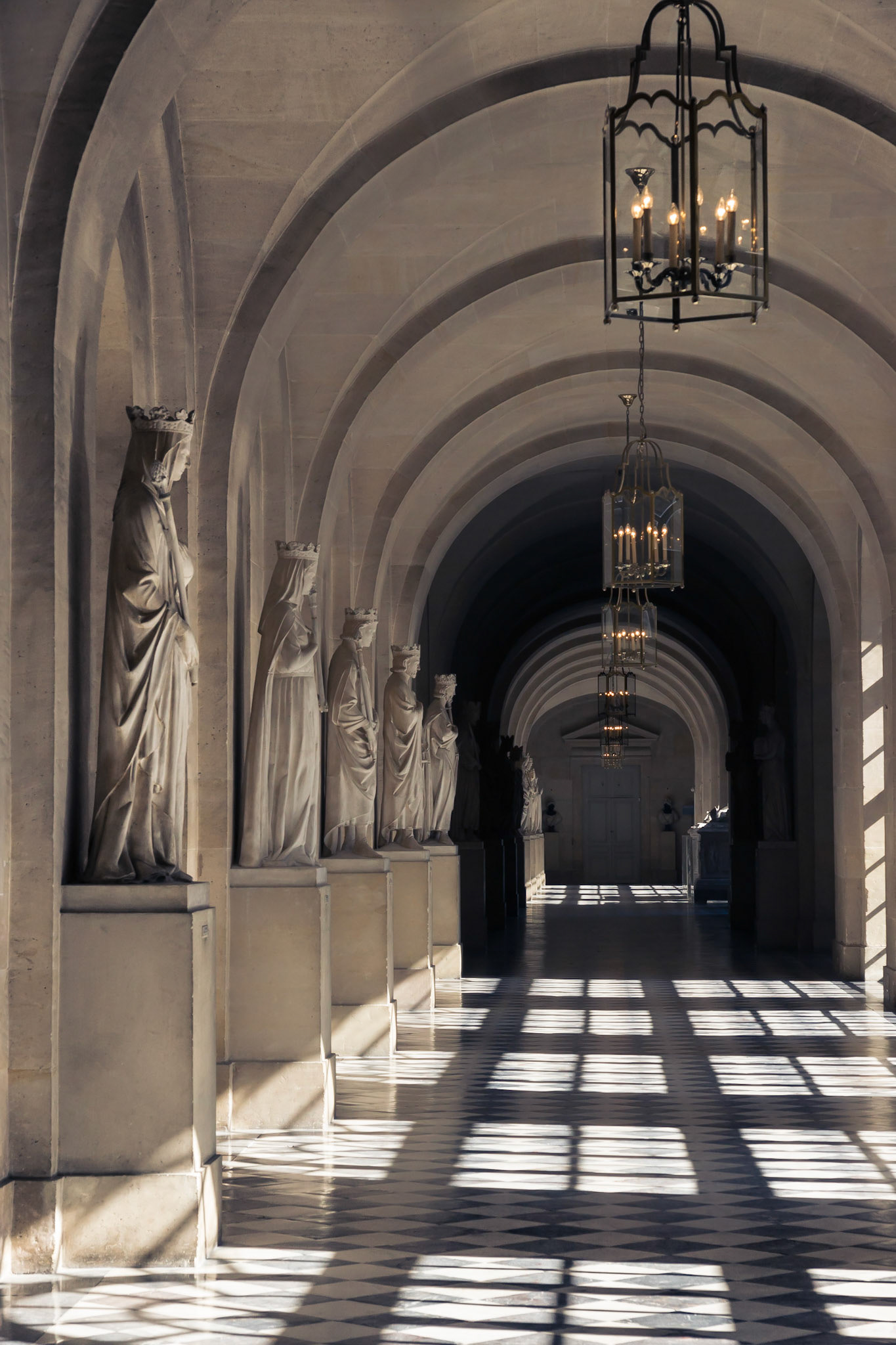 Gang im Schloss Versailles