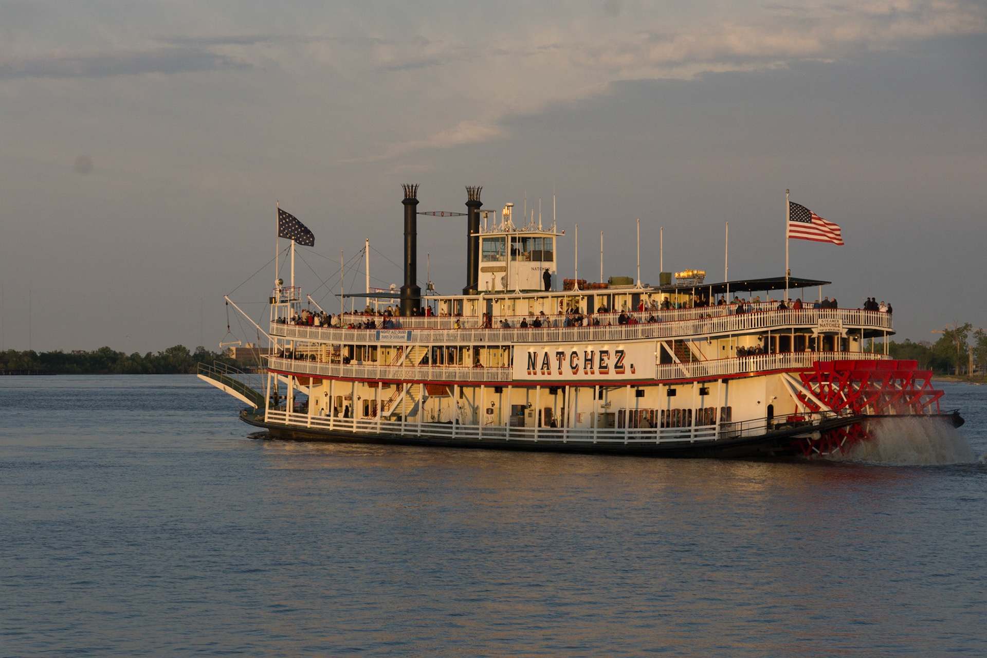 Dampfschiff Natchez