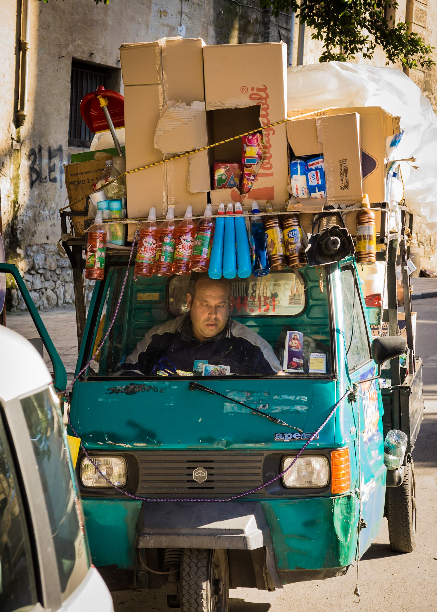Supermarkt Tuk-Tuk in Palermo