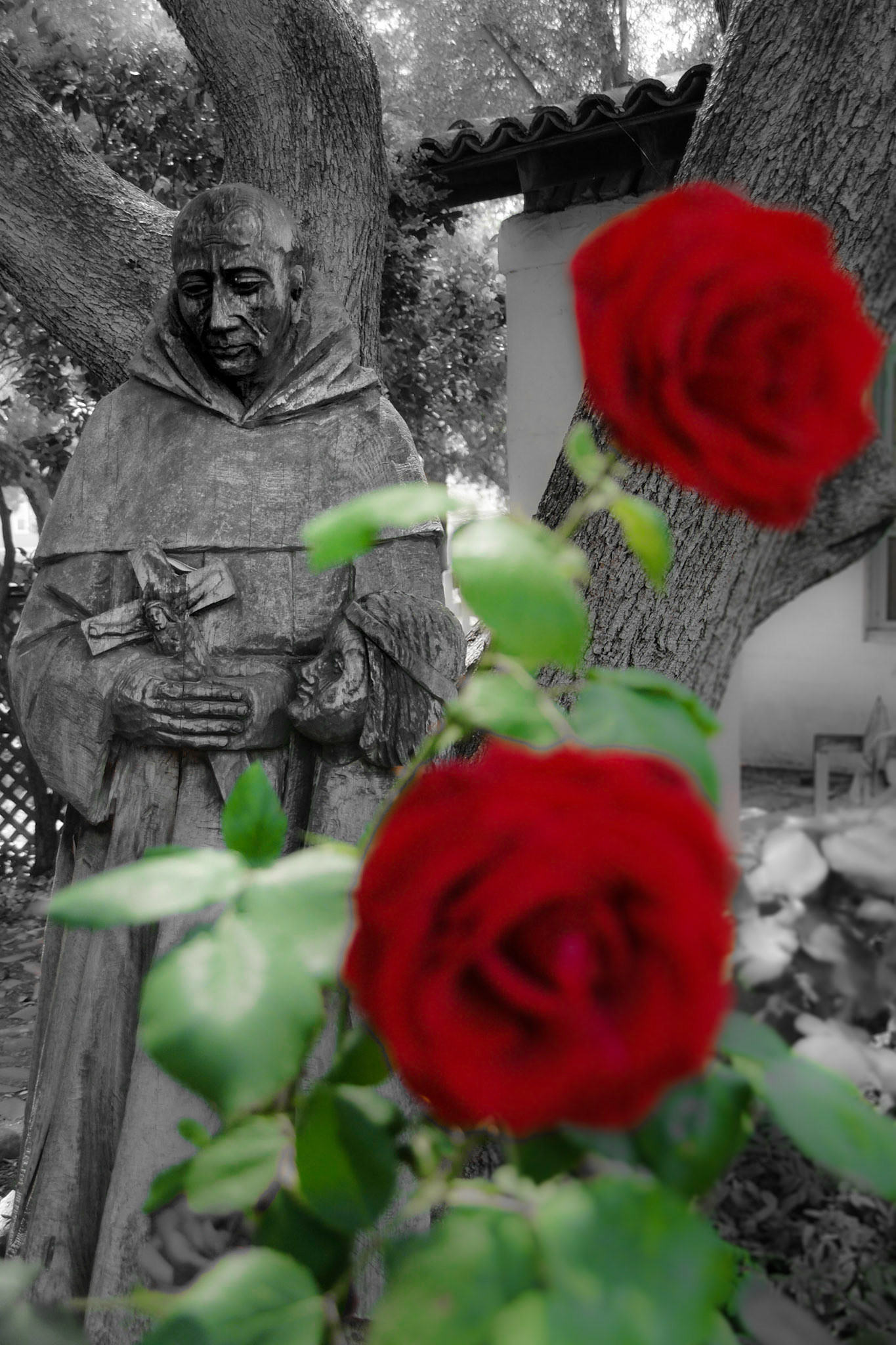 Garten der Mission San Juan Bautista (Kalifornien)