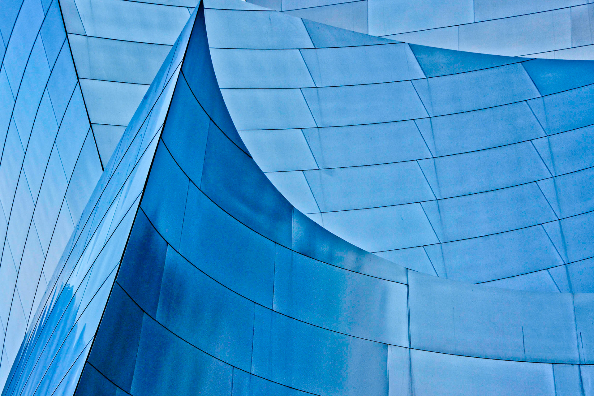 Detail der Walt Disney Concert Hall