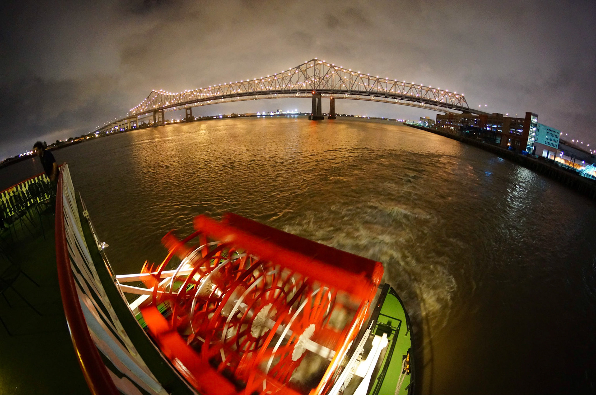 Fahrt auf dem Mississippi