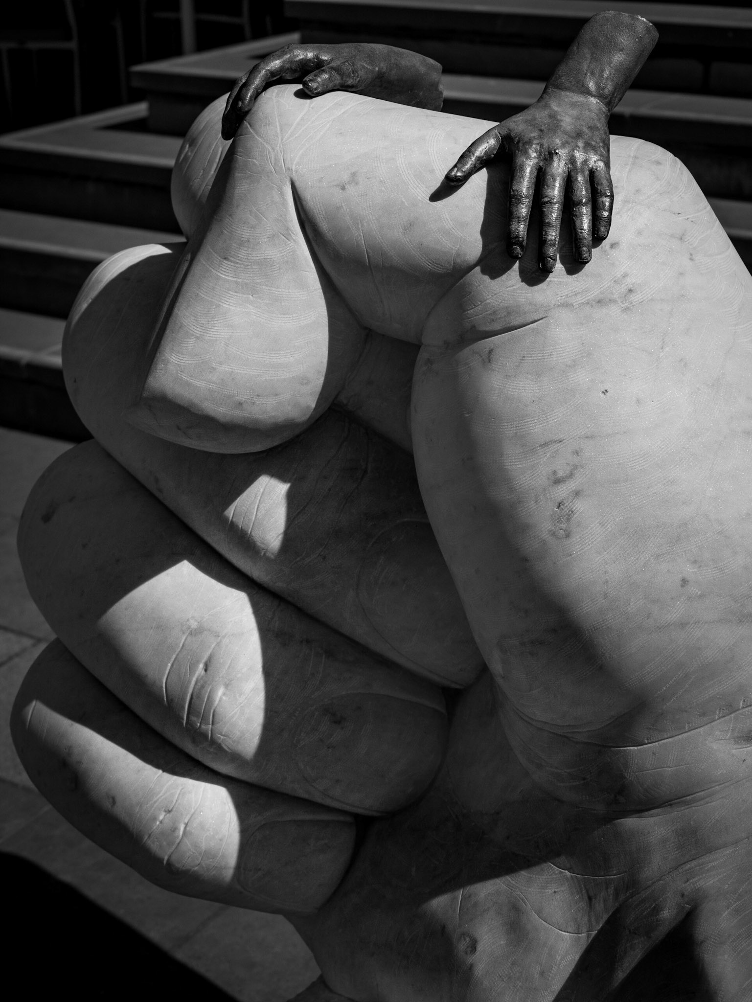 Hand in Hand - Skulptur in De Haan