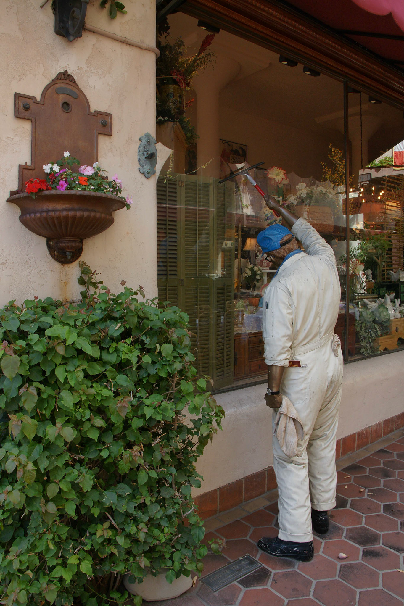 Kunstinstallation in der Altstadt von Santa Barbara
