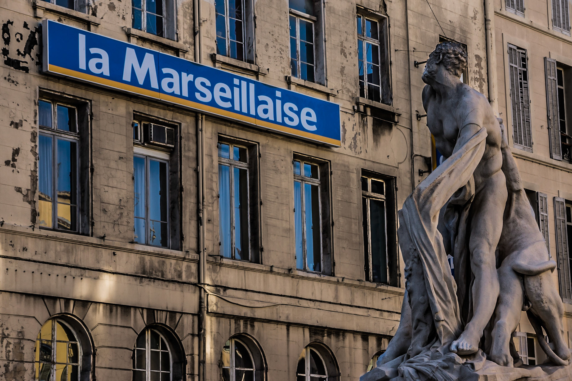 Gebäude der Zeitschrift La Marseillaise in Marseille